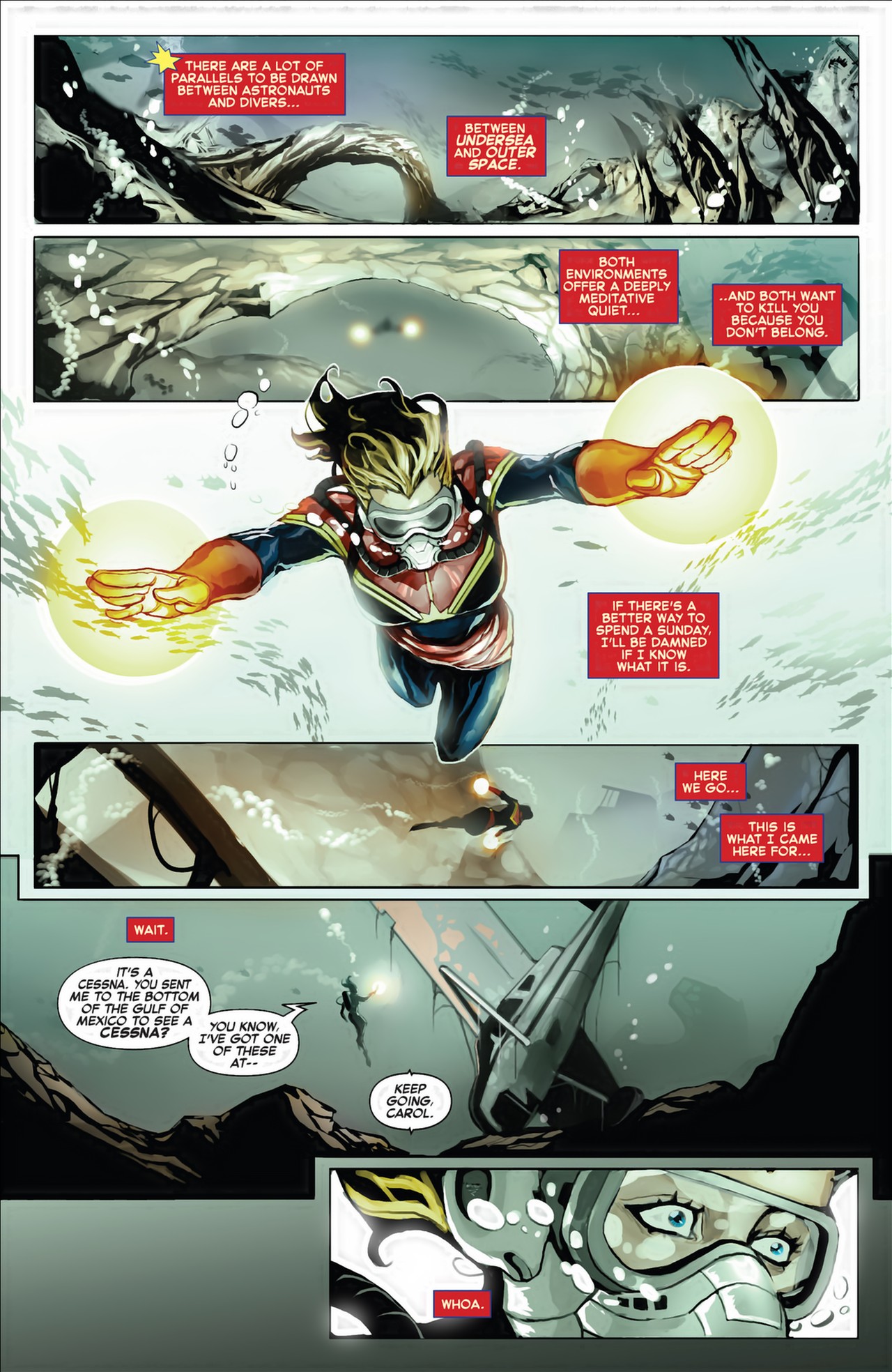 Read online Captain Marvel (2012) comic -  Issue #7 - 3