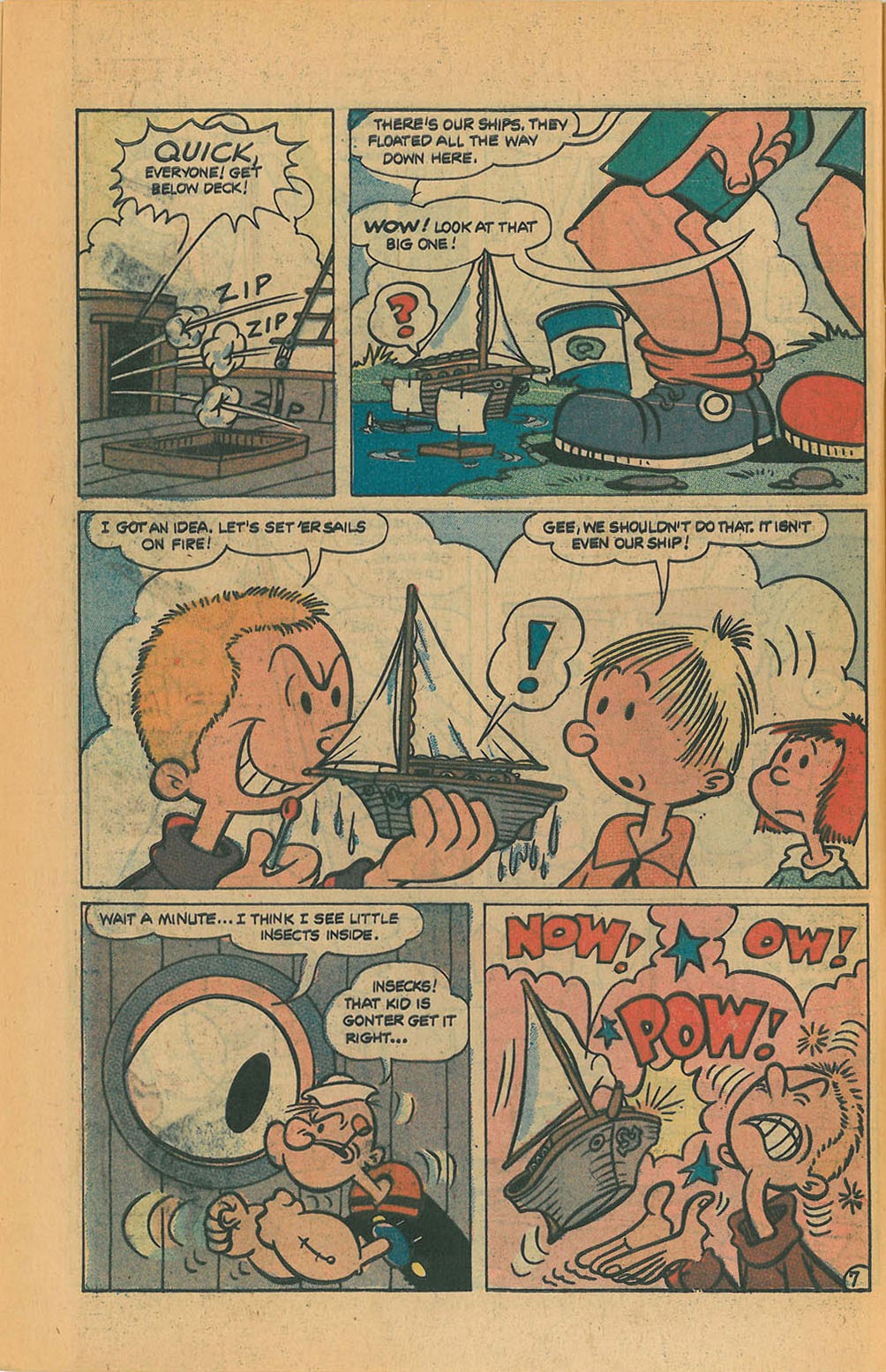 Read online Popeye (1948) comic -  Issue #129 - 10