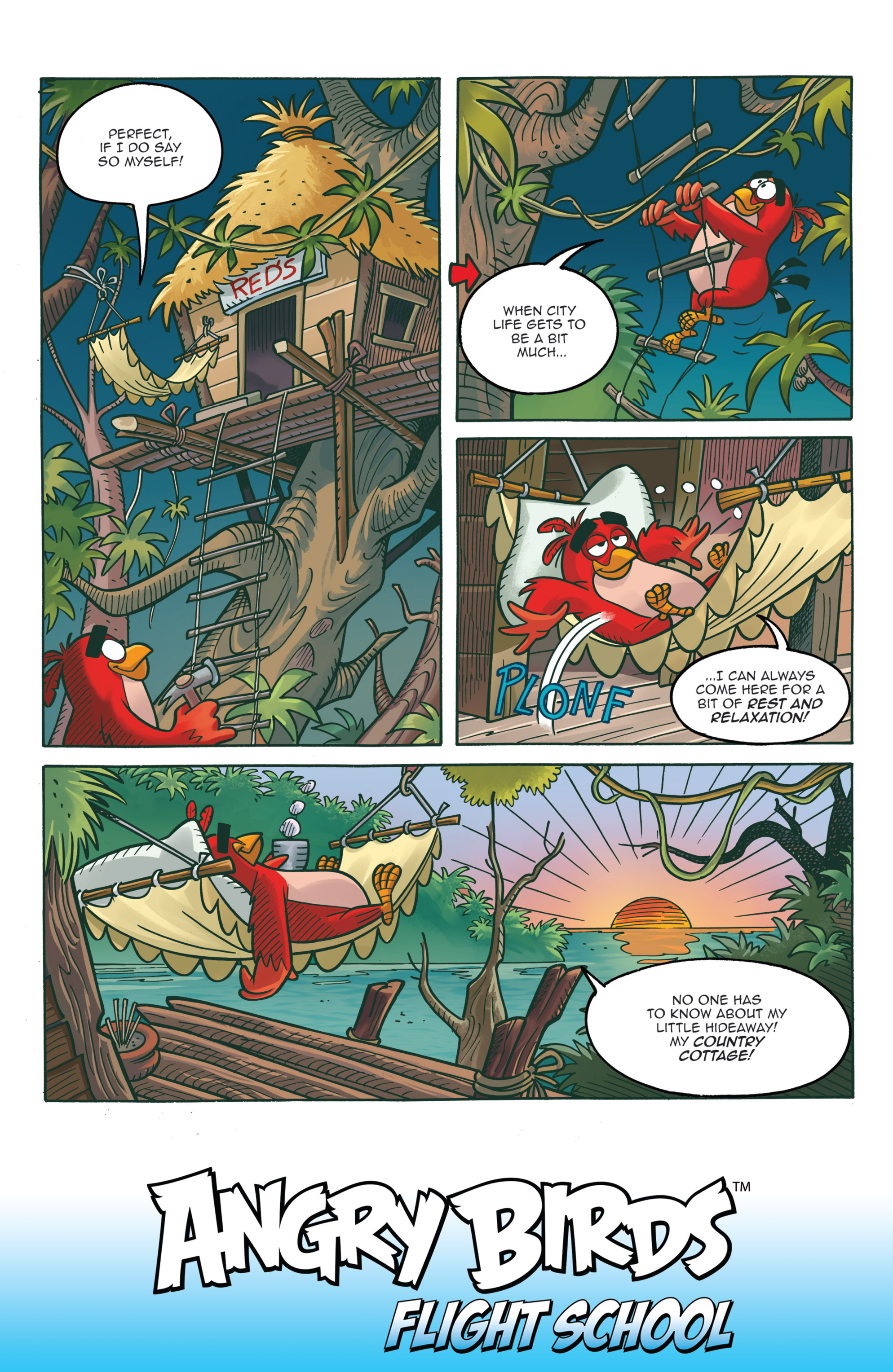 Read online Angry Birds: Flight School comic -  Issue #2 - 7