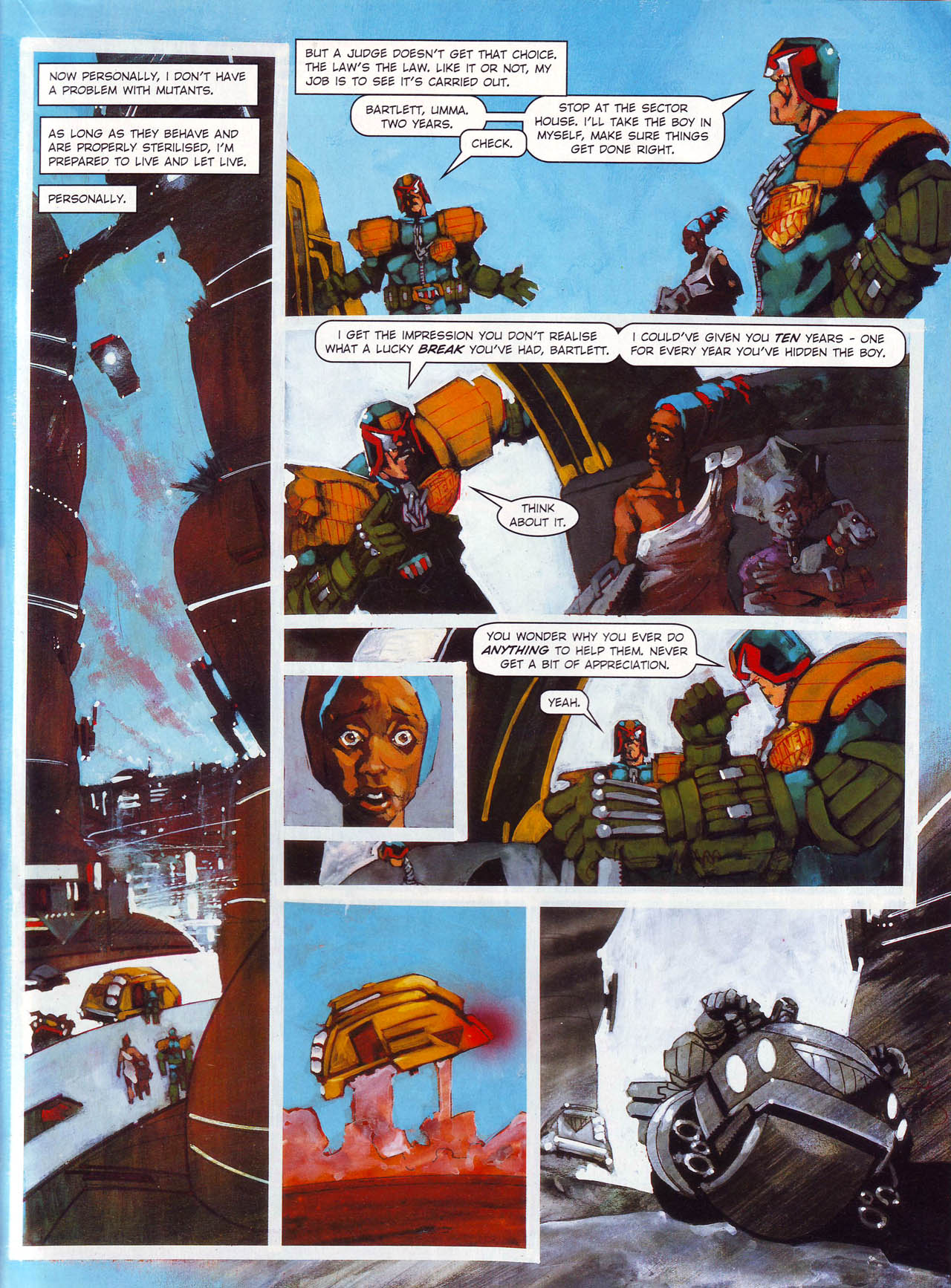 Read online Judge Dredd Megazine (vol. 3) comic -  Issue #70 - 7