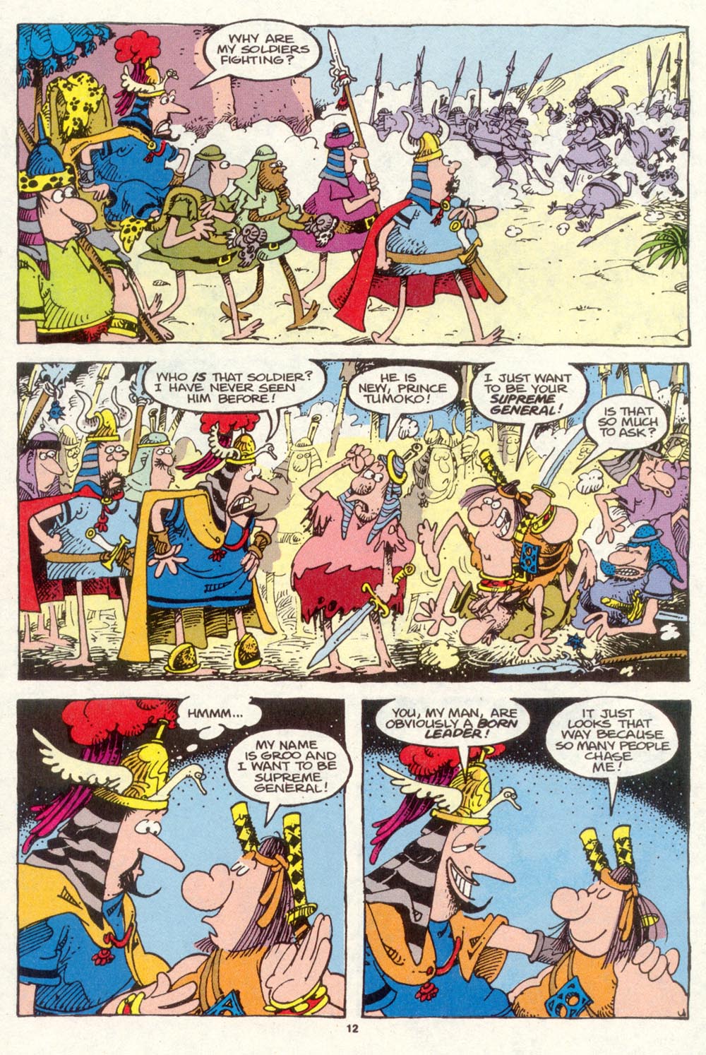 Read online Sergio Aragonés Groo the Wanderer comic -  Issue #87 - 13