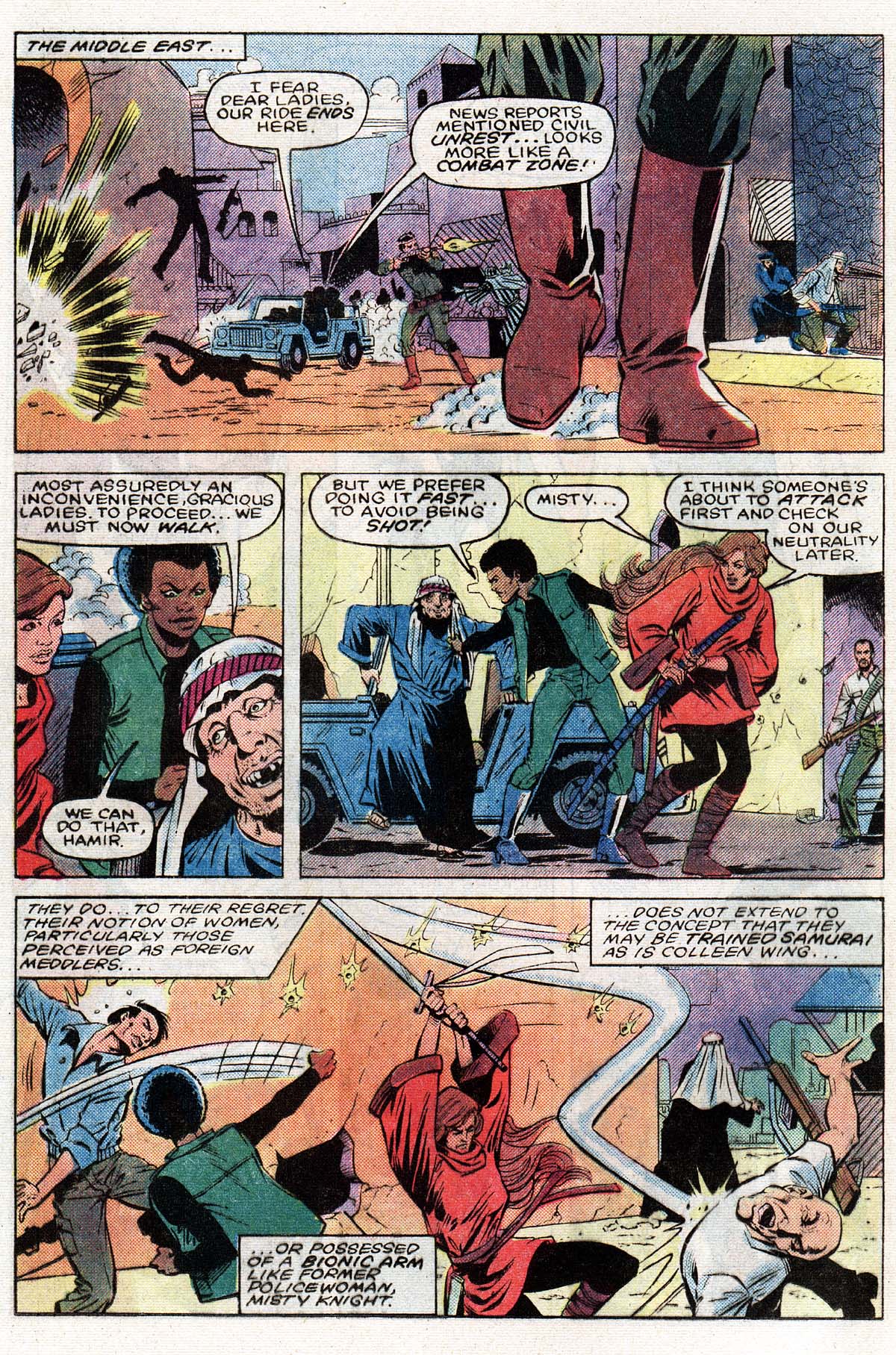 Read online Power Man and Iron Fist (1978) comic -  Issue #103 - 9
