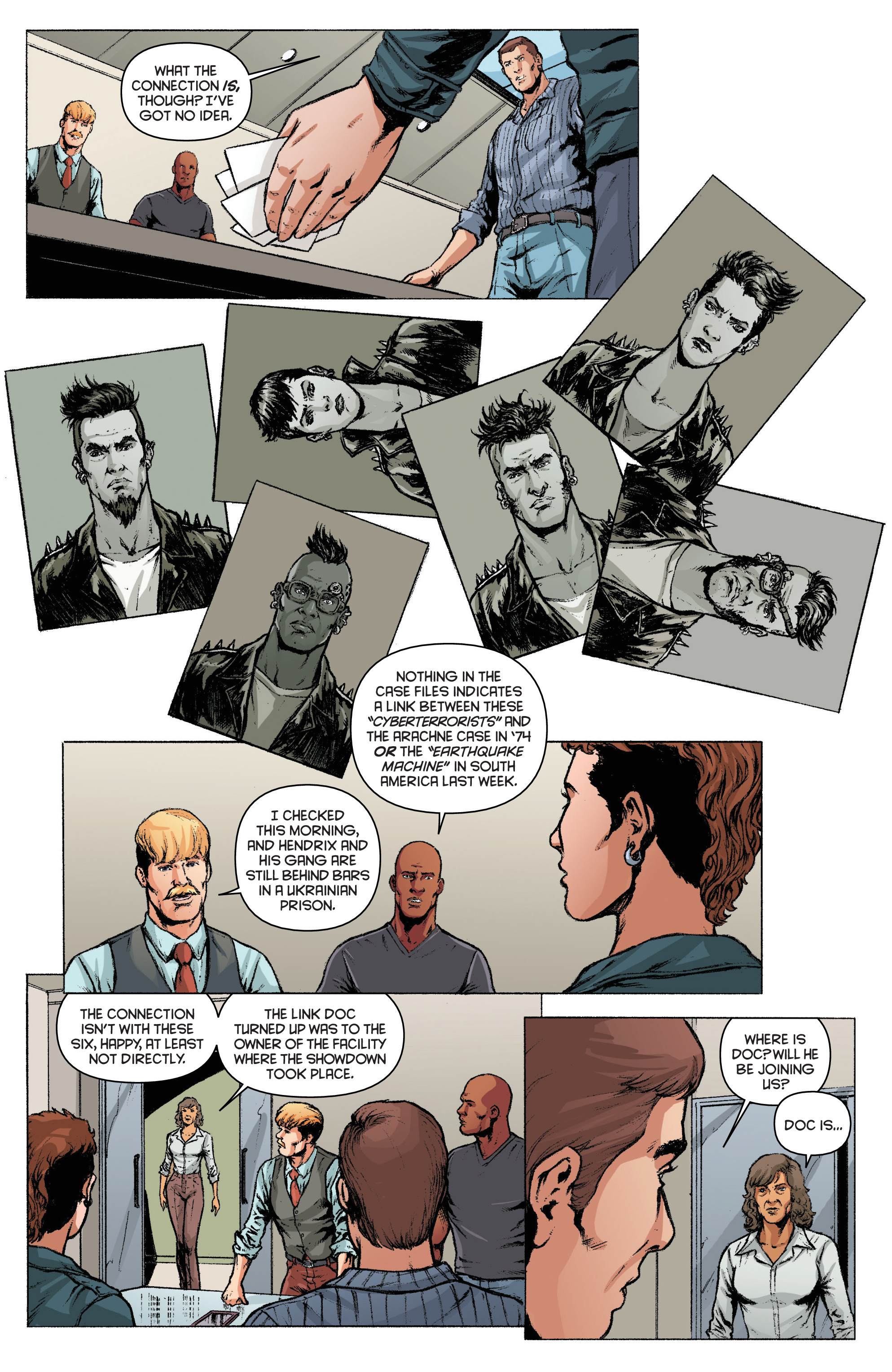 Read online Doc Savage: The Spider's Web comic -  Issue #4 - 4