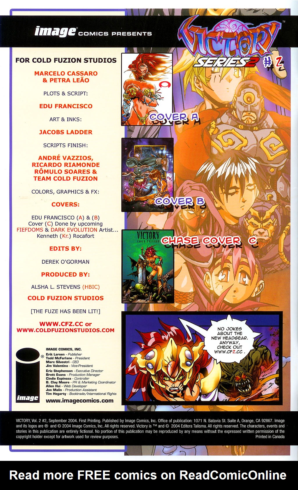 Read online Victory (2004) comic -  Issue #2 - 2