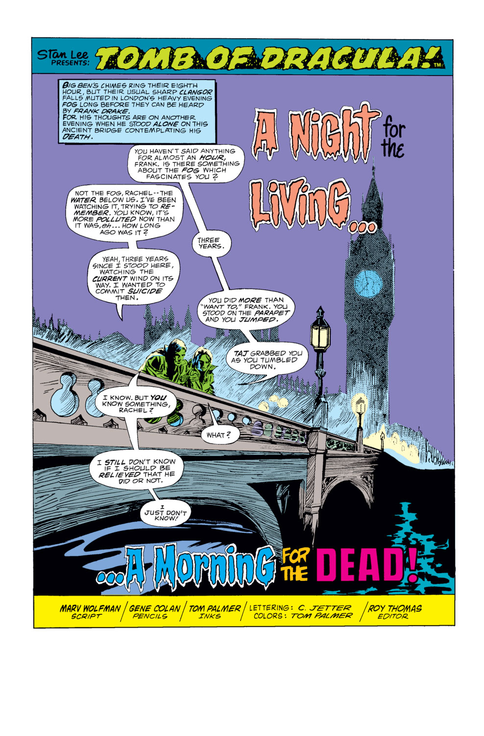 Read online Tomb of Dracula (1972) comic -  Issue #24 - 2