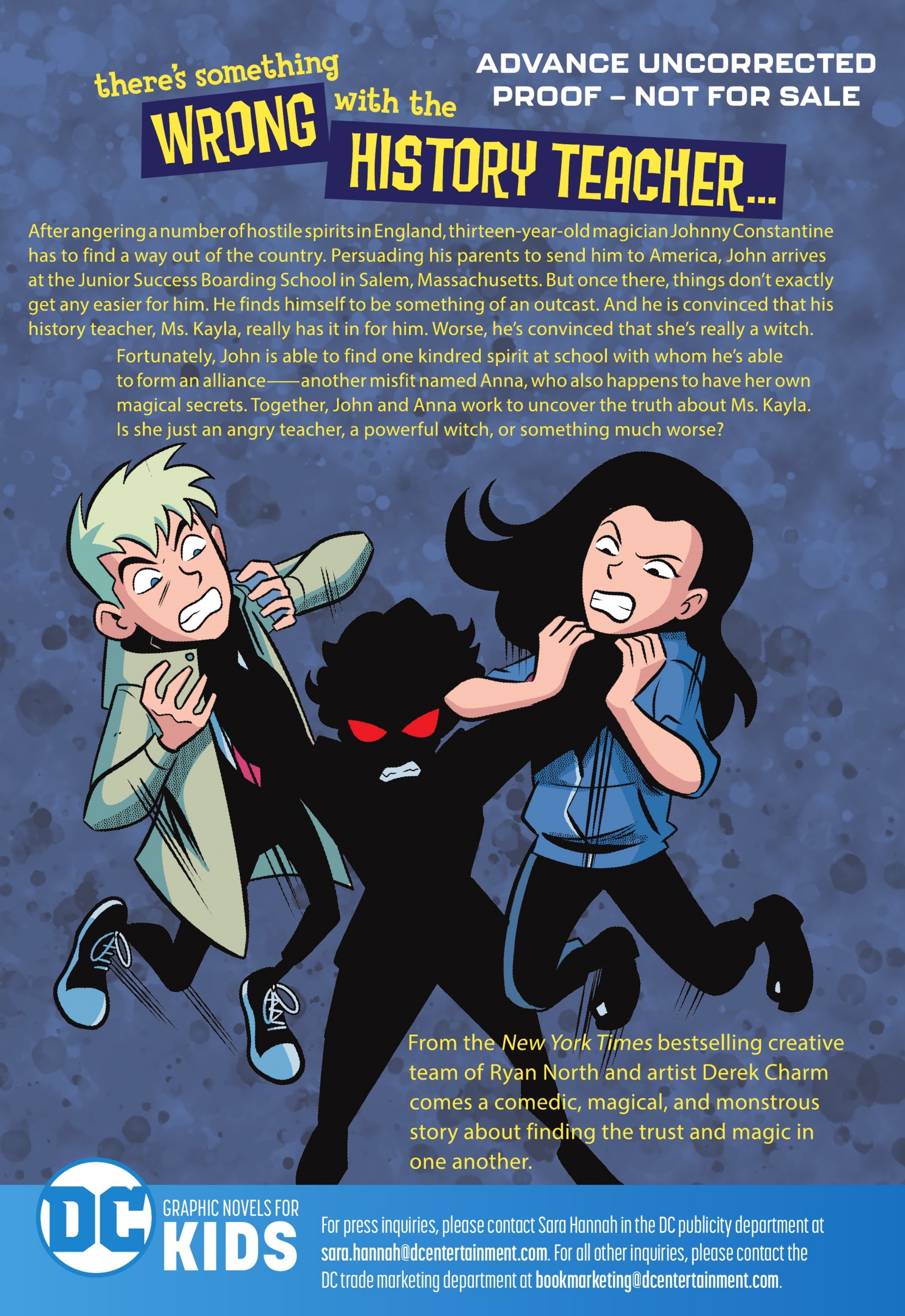 Read online The Mystery of the Meanest Teacher: A Johnny Constantine Graphic Novel comic -  Issue # TPB (Part 2) - 55