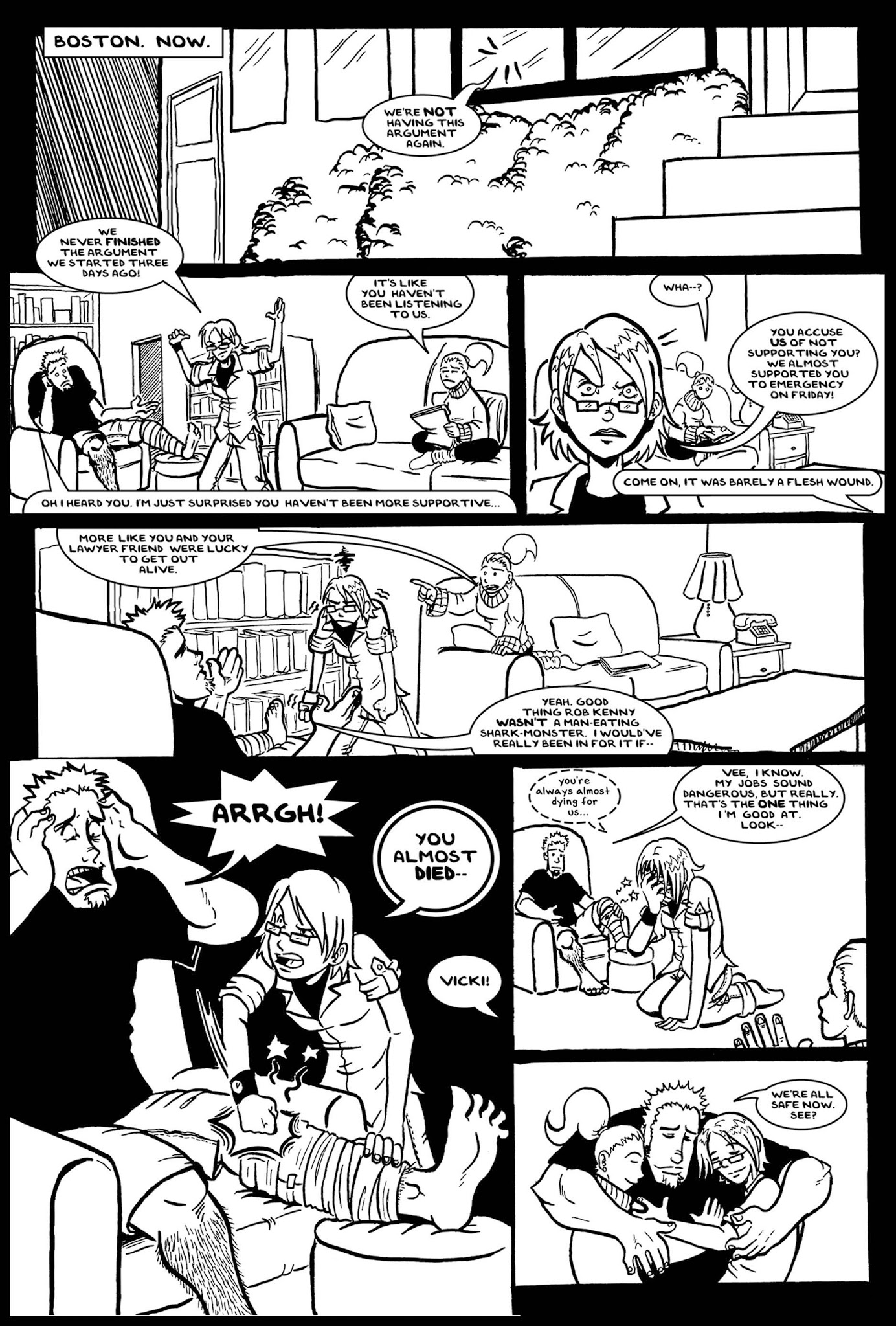 Read online Freelance Blues comic -  Issue # TPB - 27