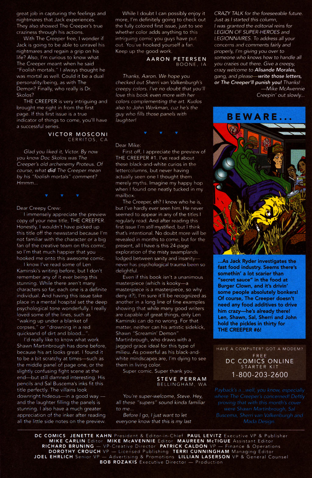 Read online The Creeper (1997) comic -  Issue #5 - 25