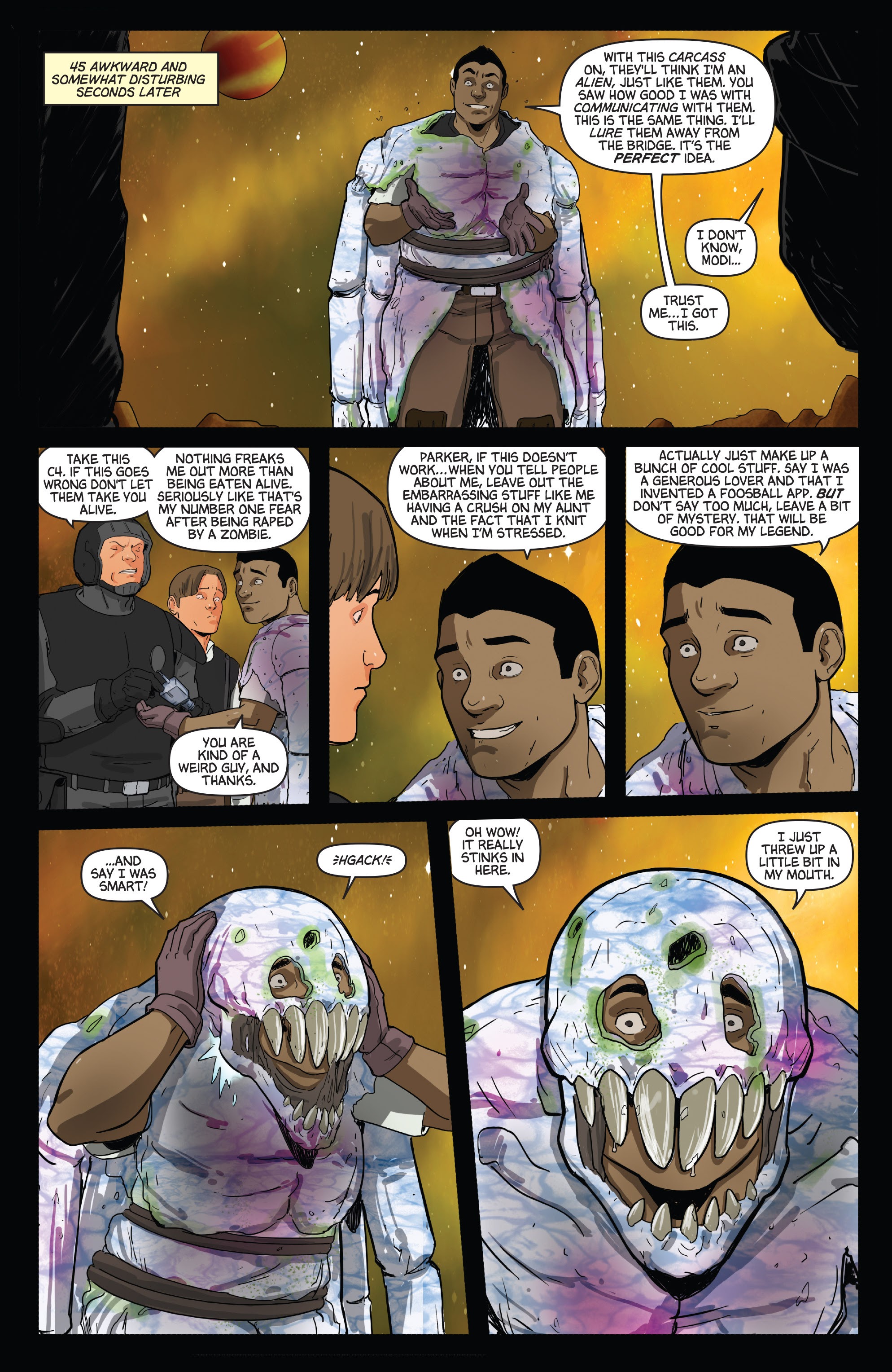 Read online Aliens vs. Parker comic -  Issue # _TPB - 79