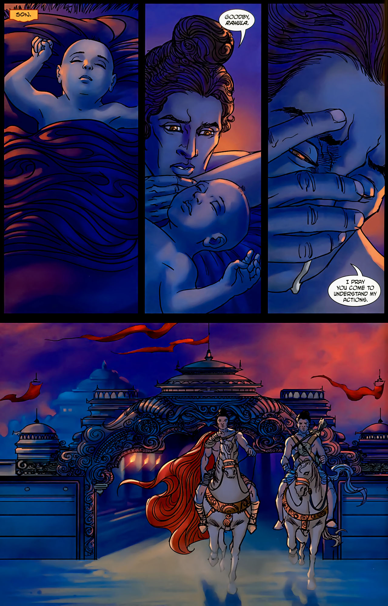 Read online Deepak Chopra's Buddha: A Story of Enlightenment comic -  Issue #4 - 8