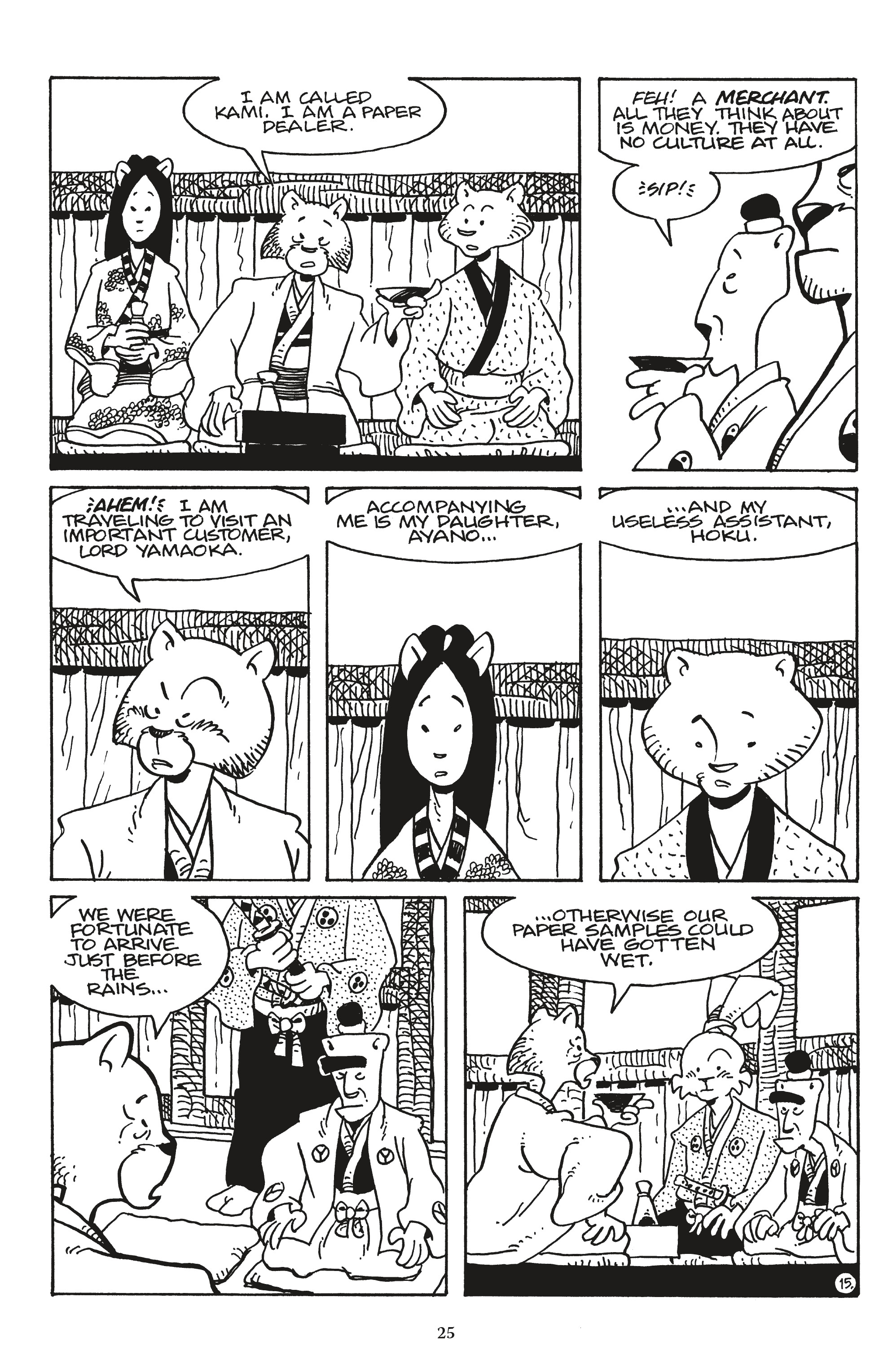 Read online The Usagi Yojimbo Saga comic -  Issue # TPB 8 (Part 1) - 25