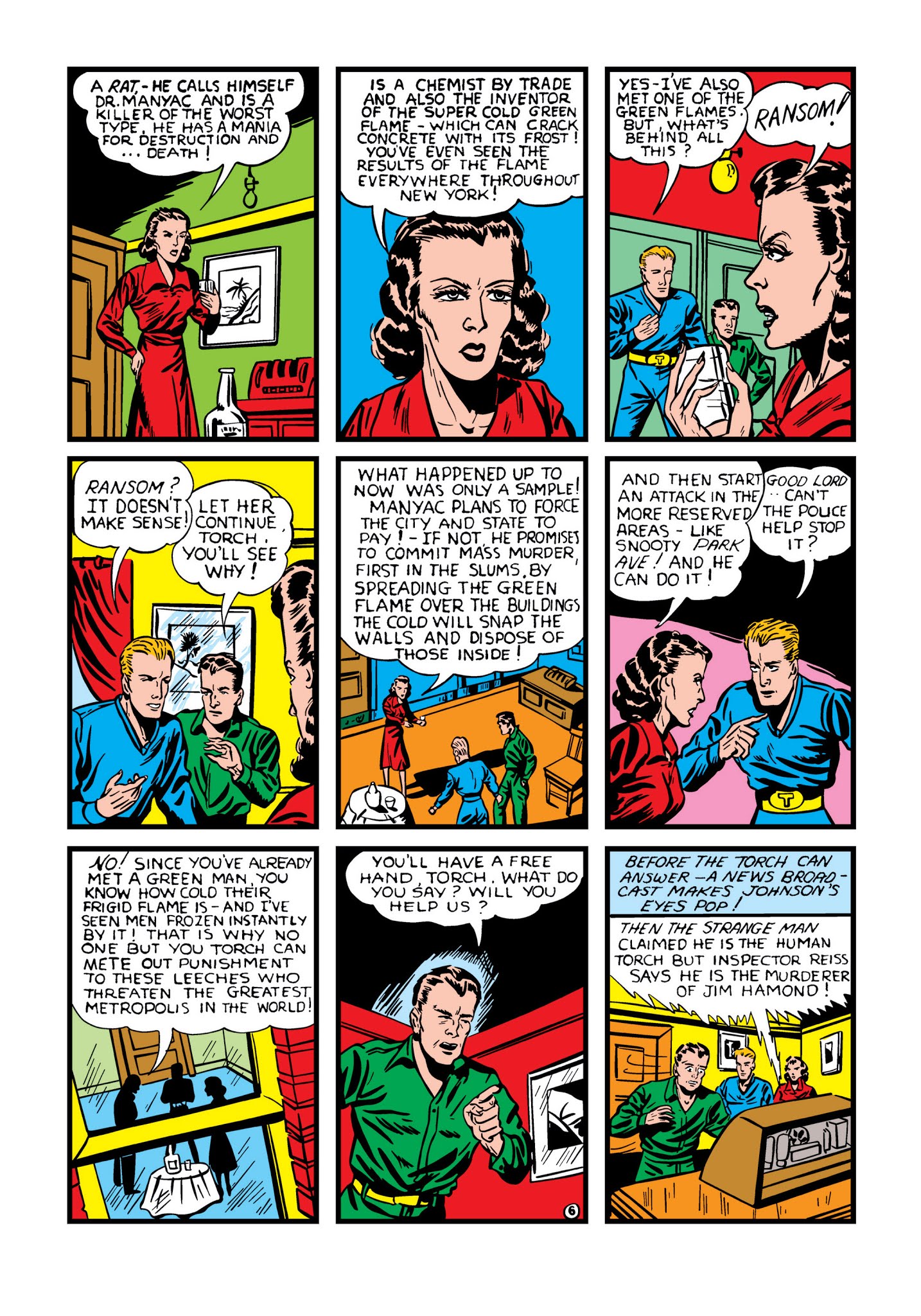 Read online Marvel Masterworks: Golden Age Marvel Comics comic -  Issue # TPB 1 (Part 3) - 13