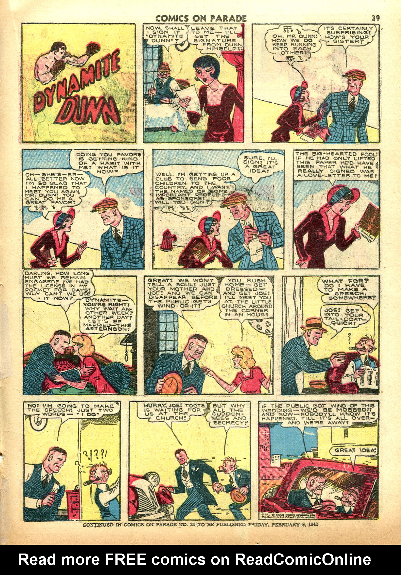 Read online Comics on Parade comic -  Issue #23 - 41