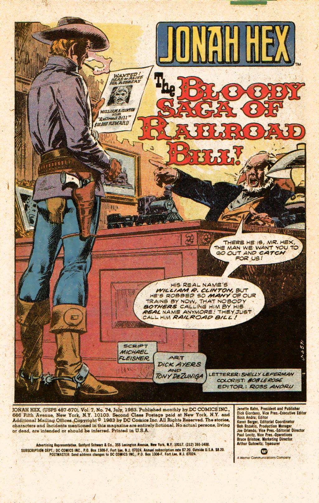 Read online Jonah Hex (1977) comic -  Issue #74 - 3