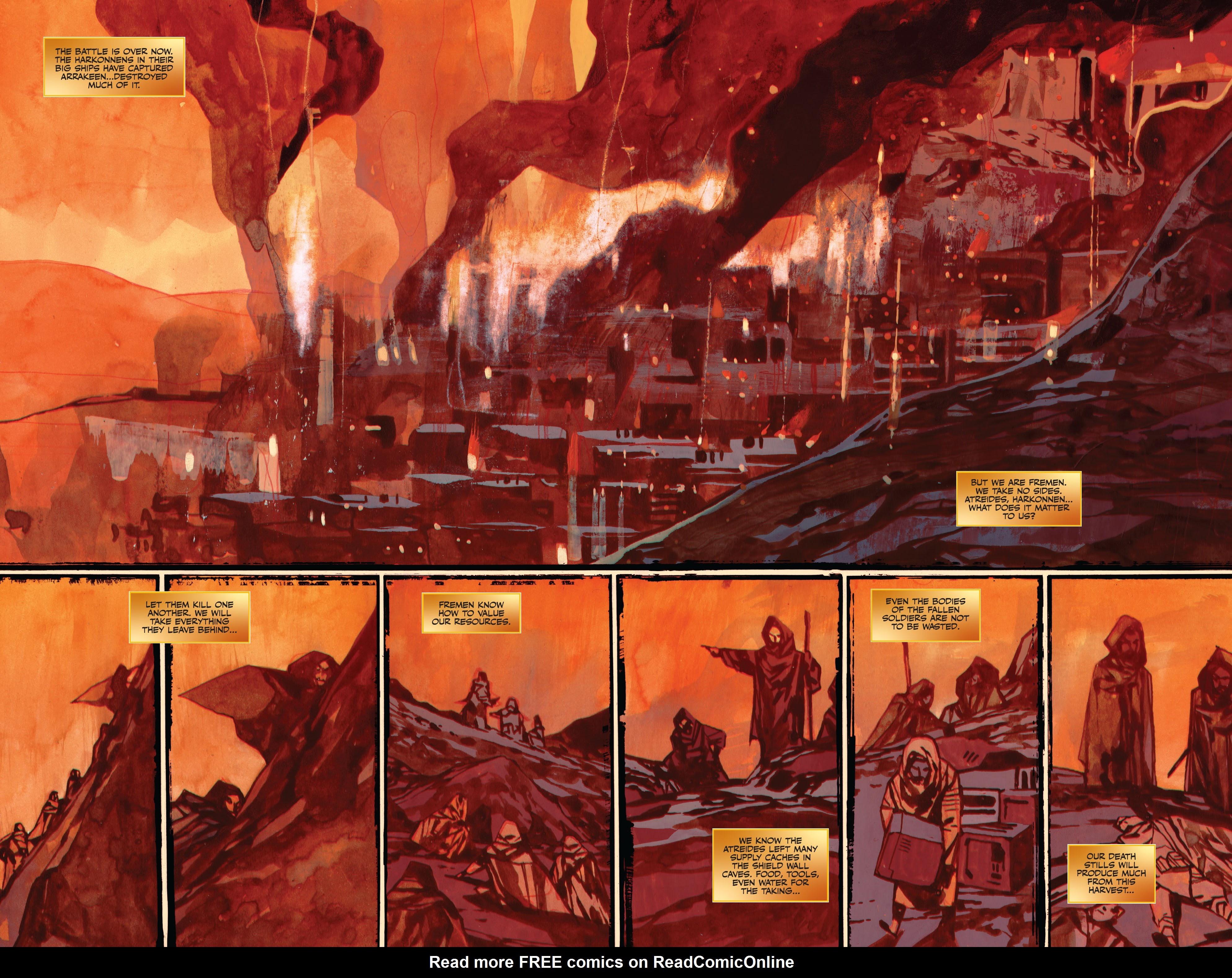 Read online Dune: A Whisper of Caladan Seas comic -  Issue # Full - 38