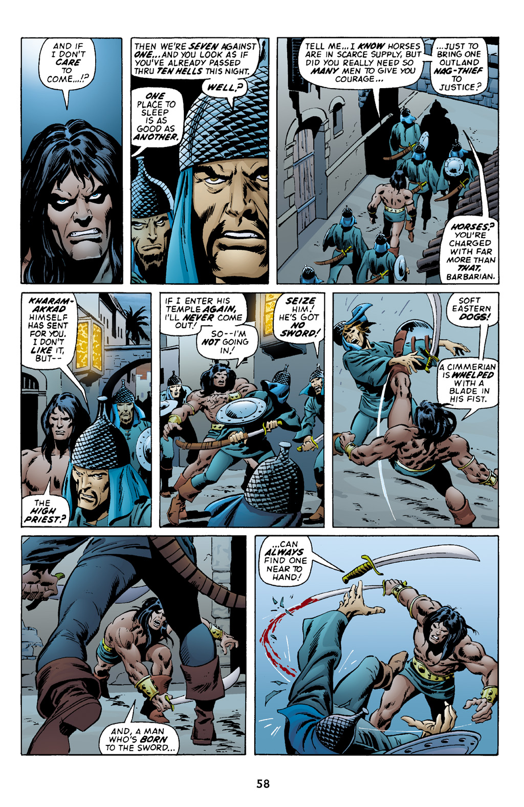 Read online The Chronicles of Conan comic -  Issue # TPB 4 (Part 1) - 59