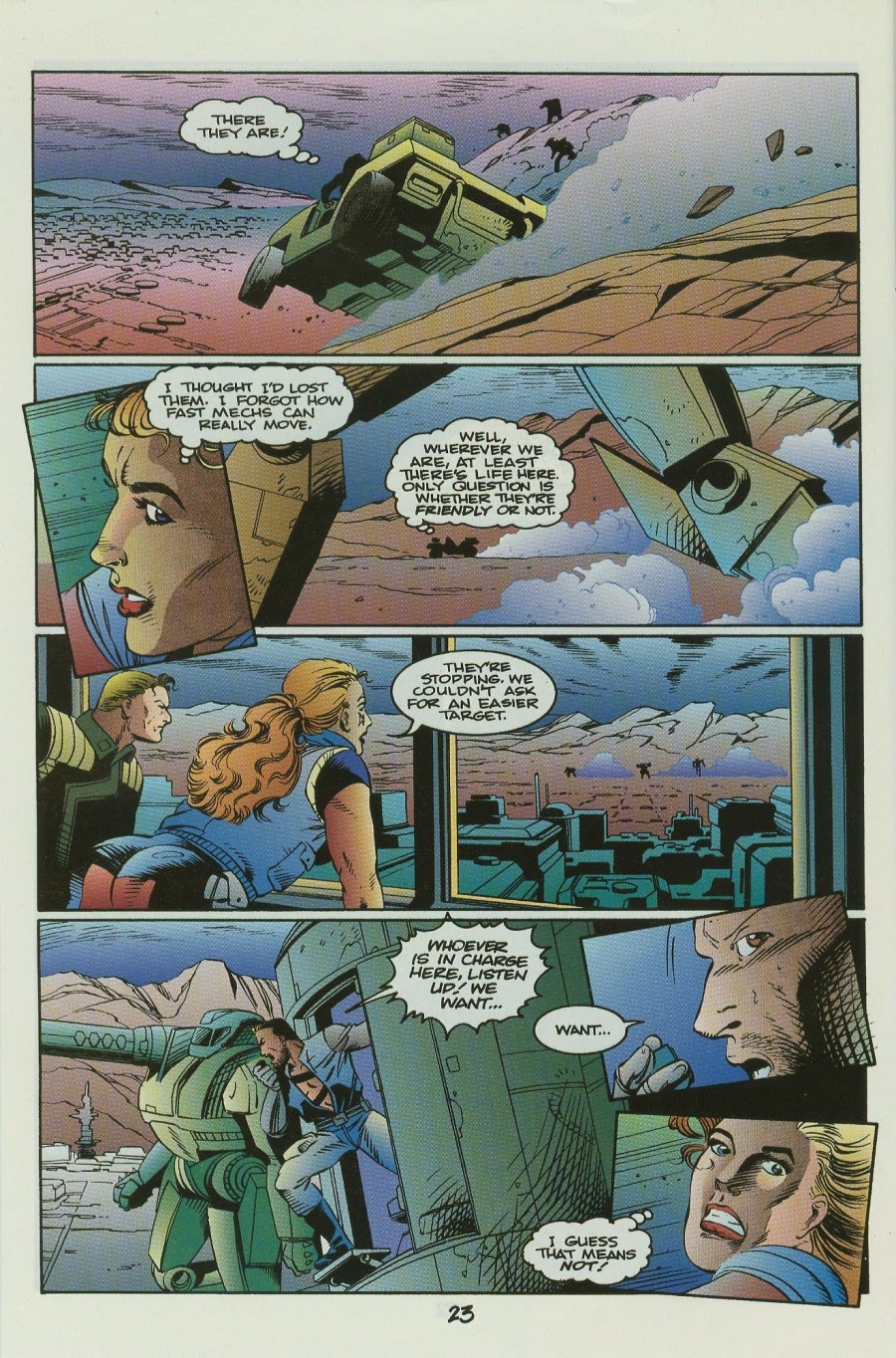 Read online Battletech: Fallout comic -  Issue #1 - 27