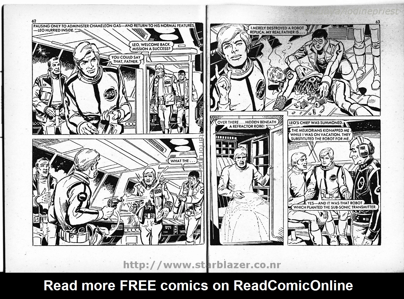 Read online Starblazer comic -  Issue #73 - 33