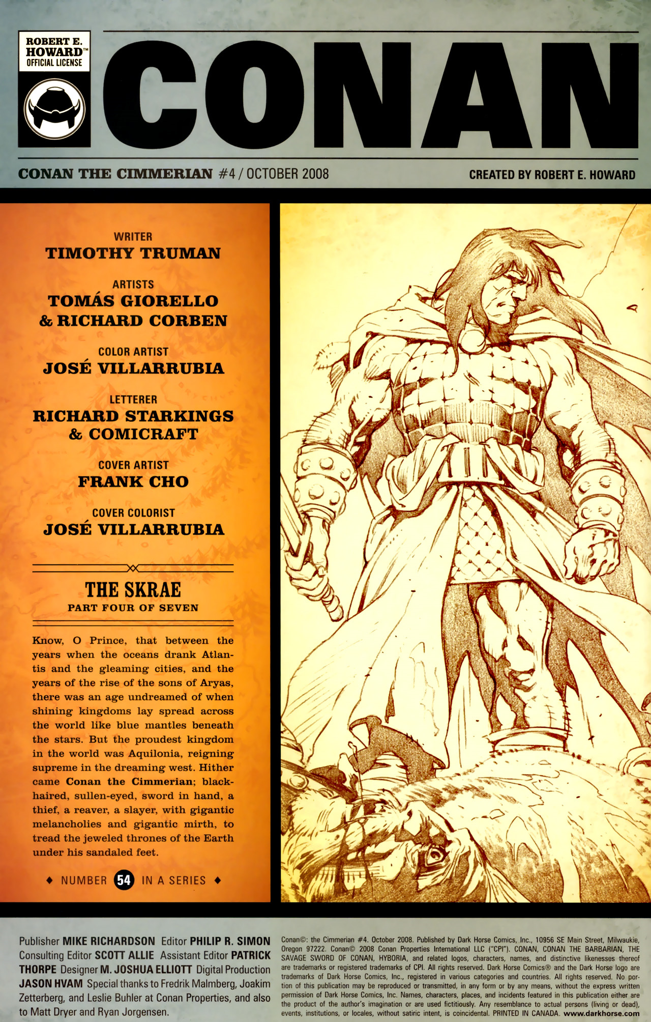 Read online Conan The Cimmerian comic -  Issue #4 - 2