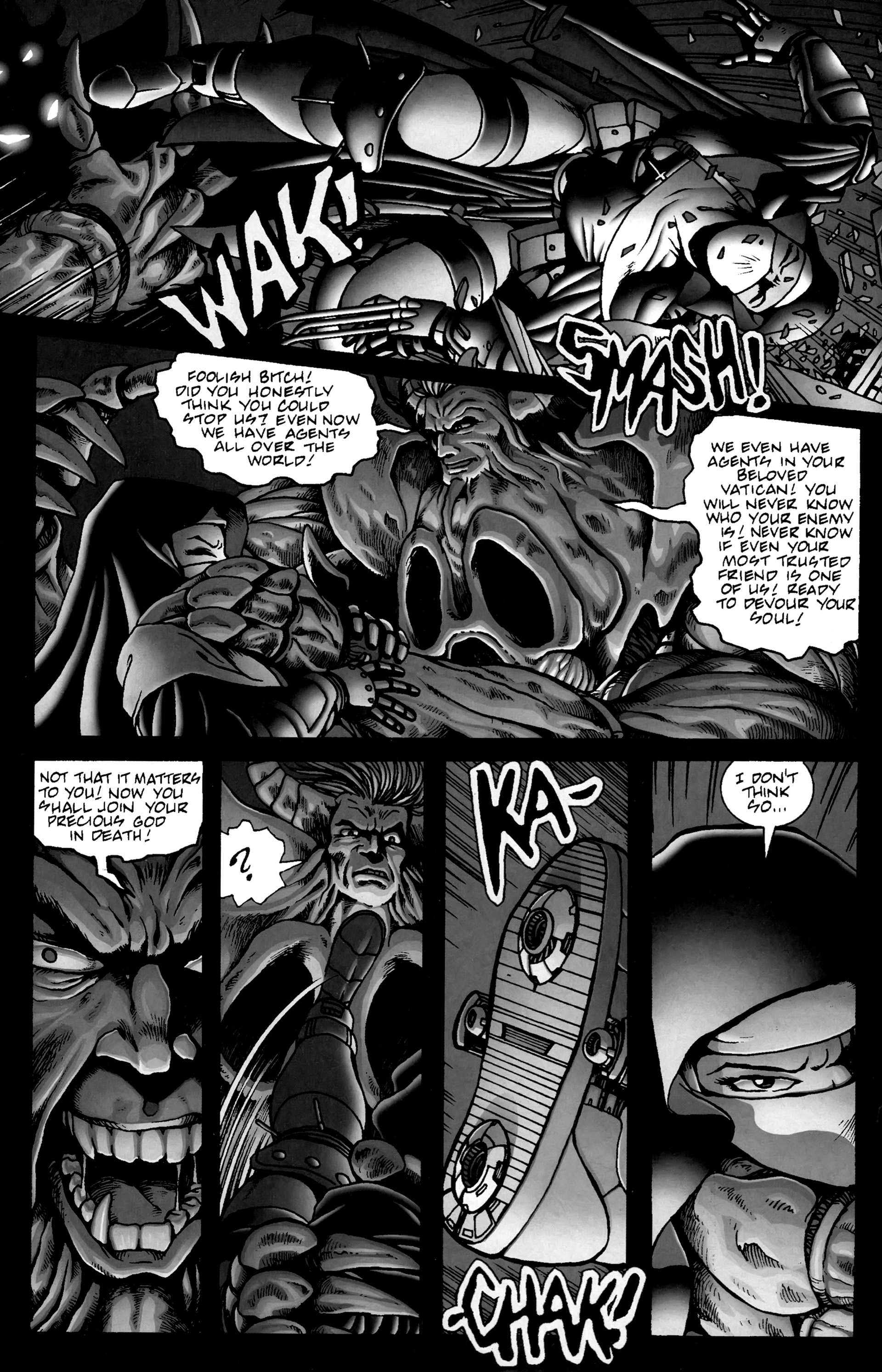 Warrior Nun Areala:  Dangerous Game Issue #3 #3 - English 31