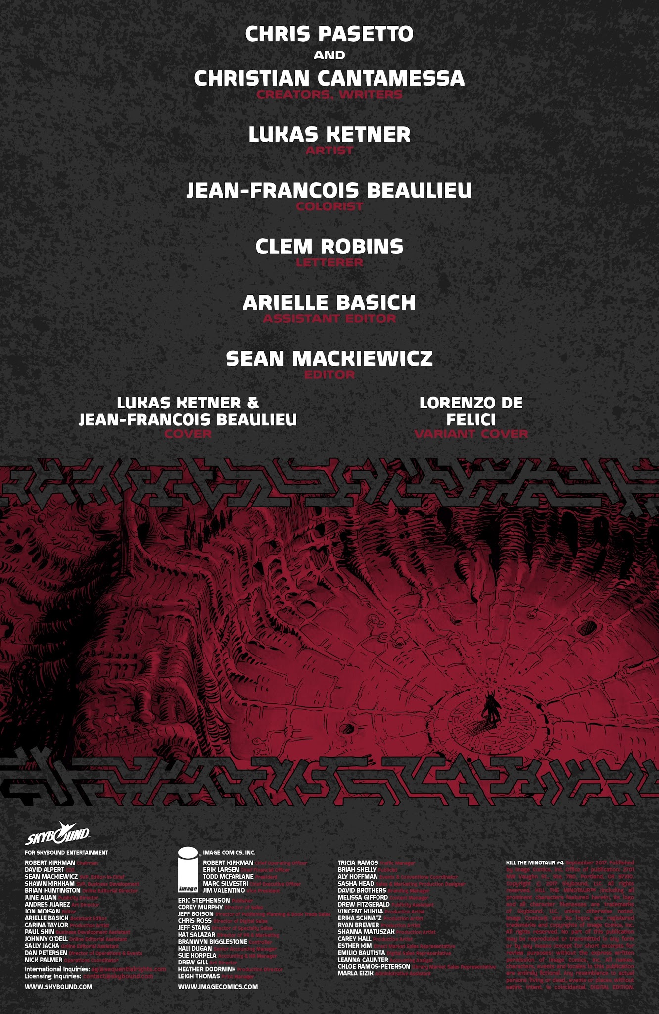 Read online Kill the Minotaur comic -  Issue #4 - 2