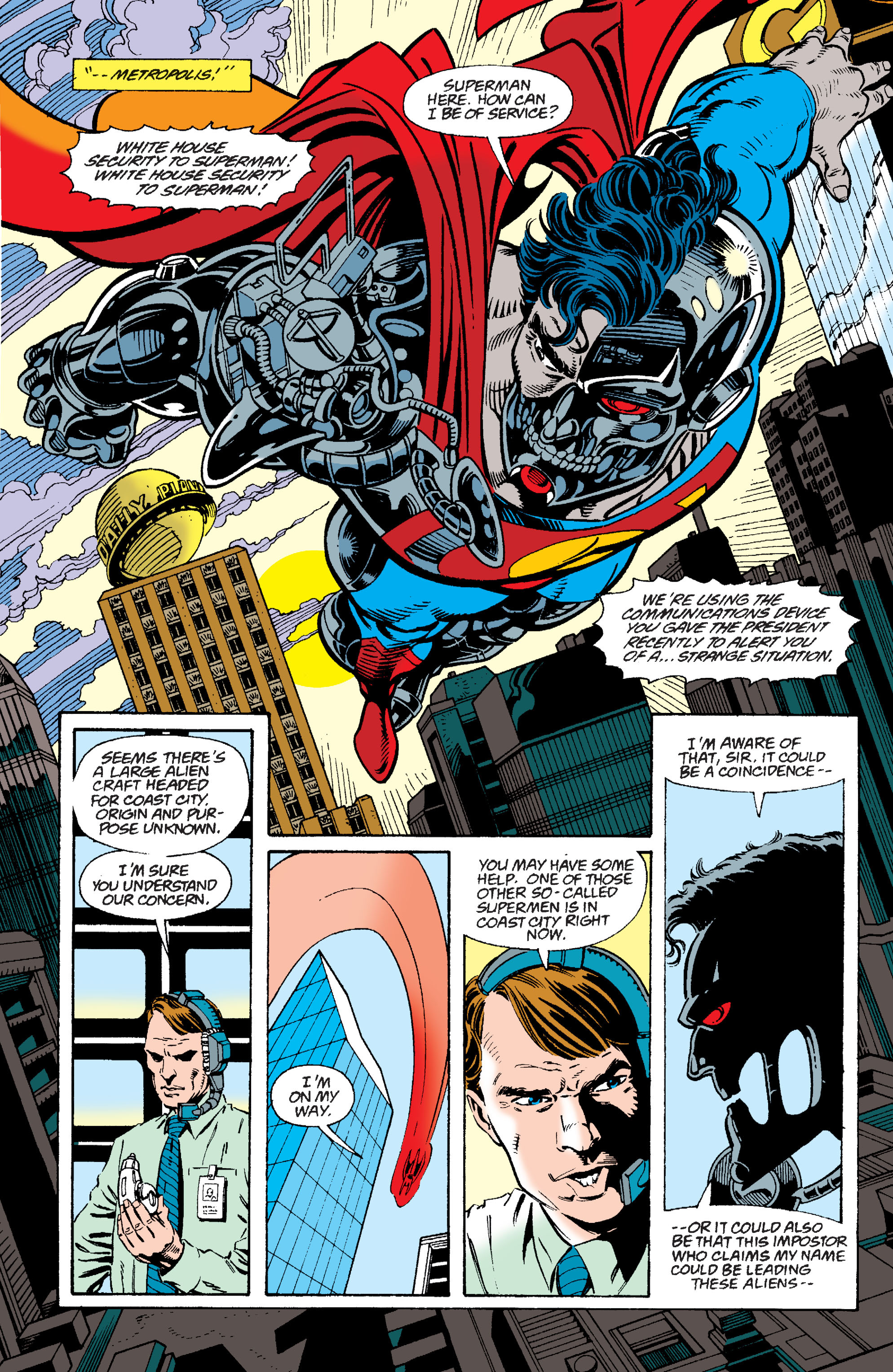 Read online Superman: The Return of Superman comic -  Issue # TPB 1 - 108