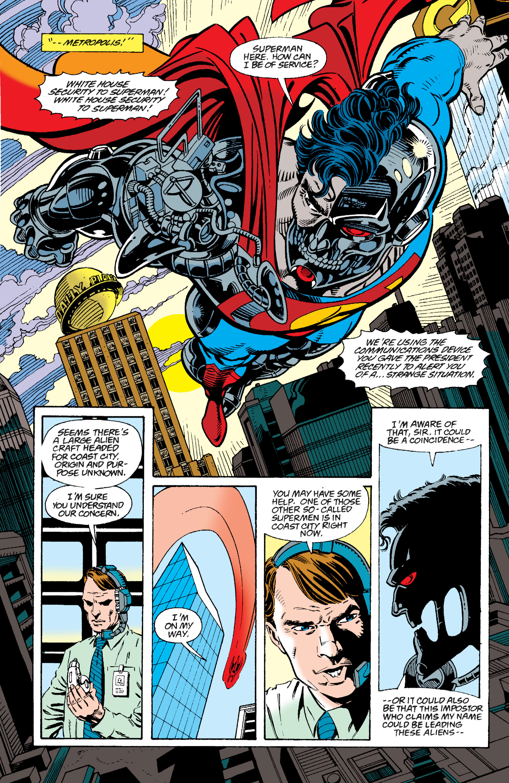 Read online Superman: The Return of Superman comic -  Issue # TPB 1 - 108