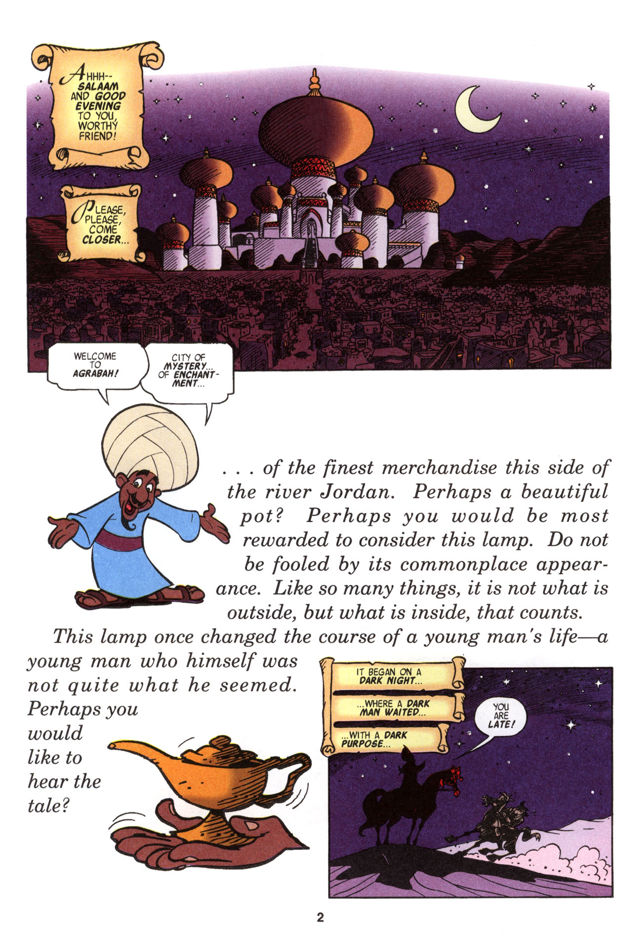 Read online Disney's Junior Graphic Novel Aladdin comic -  Issue # Full - 4
