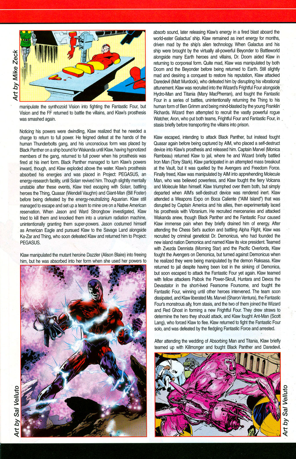 Read online All-New Official Handbook of the Marvel Universe A to Z: Update comic -  Issue #3 - 34