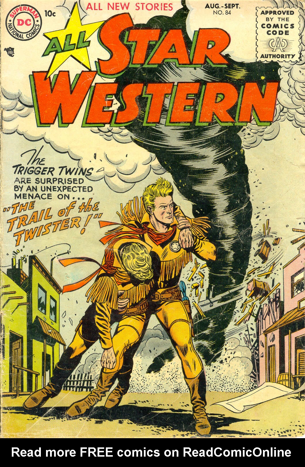 Read online All-Star Western (1951) comic -  Issue #84 - 1