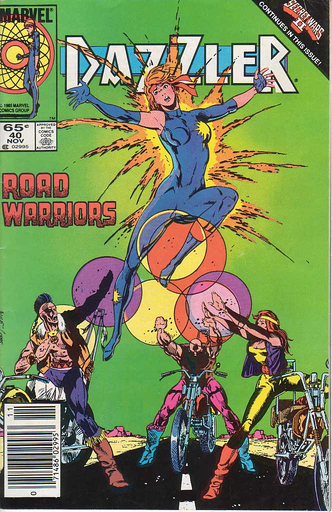 Read online Dazzler (1981) comic -  Issue #40 - 1