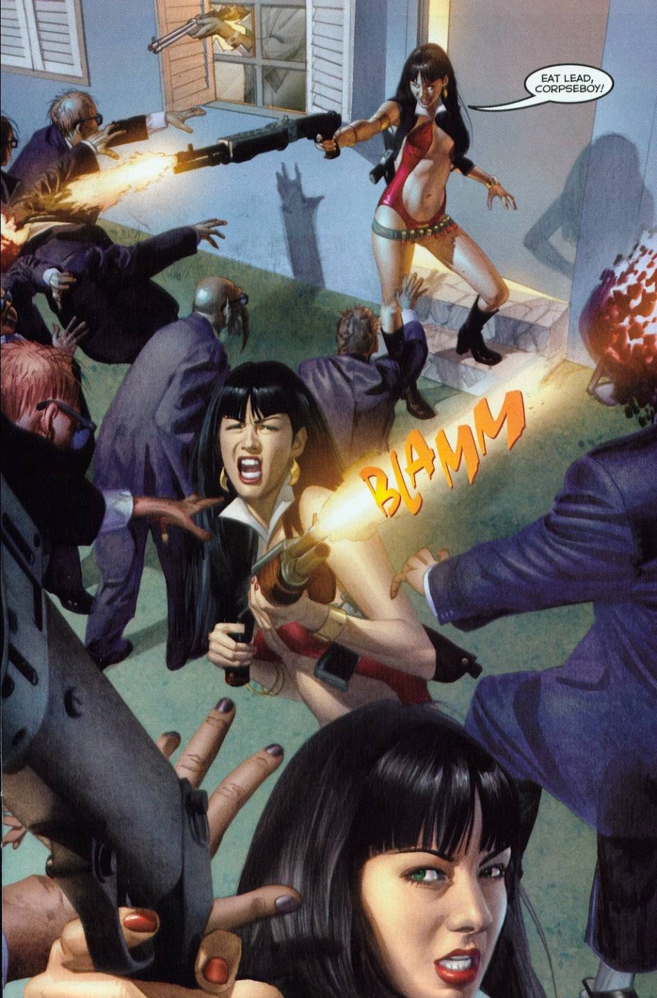 Read online Vampirella (2001) comic -  Issue #6 - 2