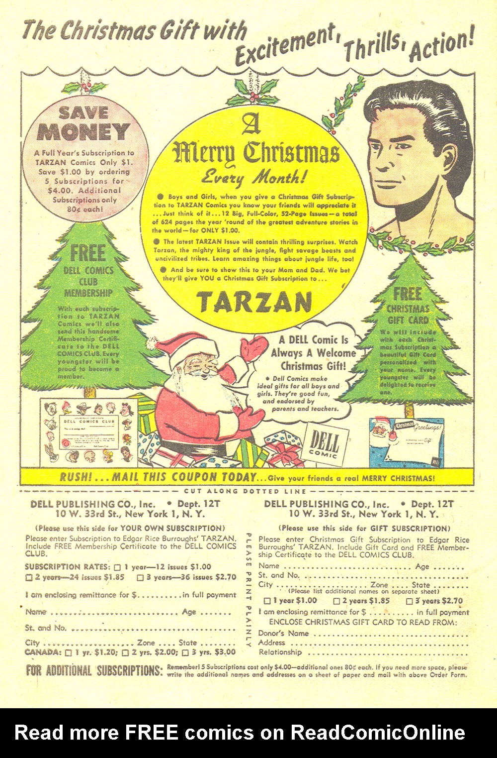 Read online Tarzan (1948) comic -  Issue #39 - 50