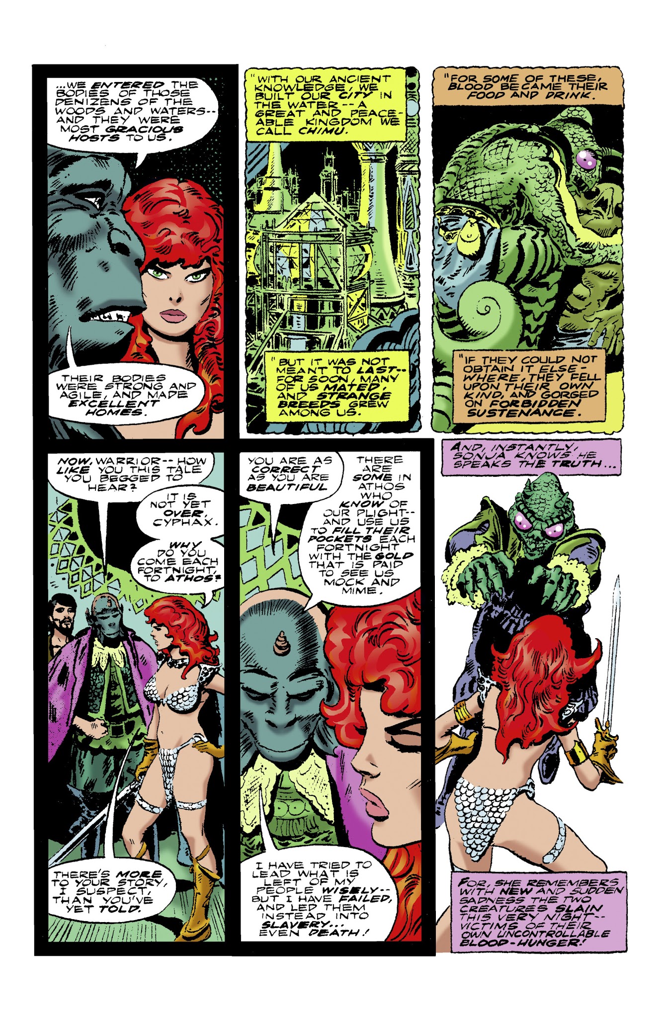 Read online The Adventures of Red Sonja comic -  Issue # TPB 2 - 70