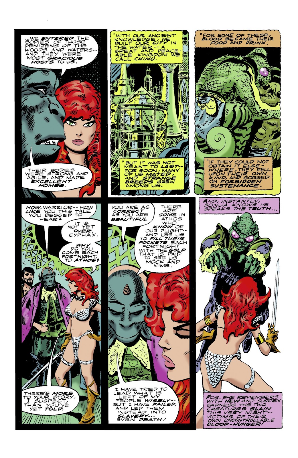 The Adventures of Red Sonja issue TPB 2 - Page 70