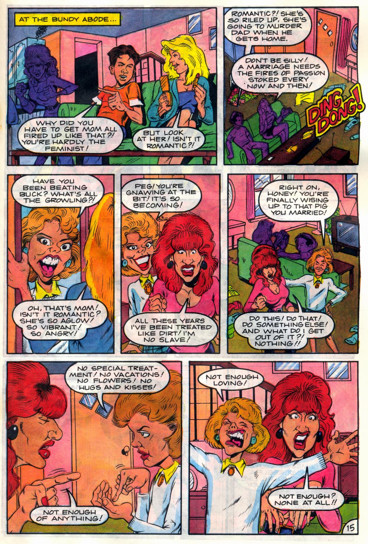 Read online Married... with Children (1991) comic -  Issue #6 - 16