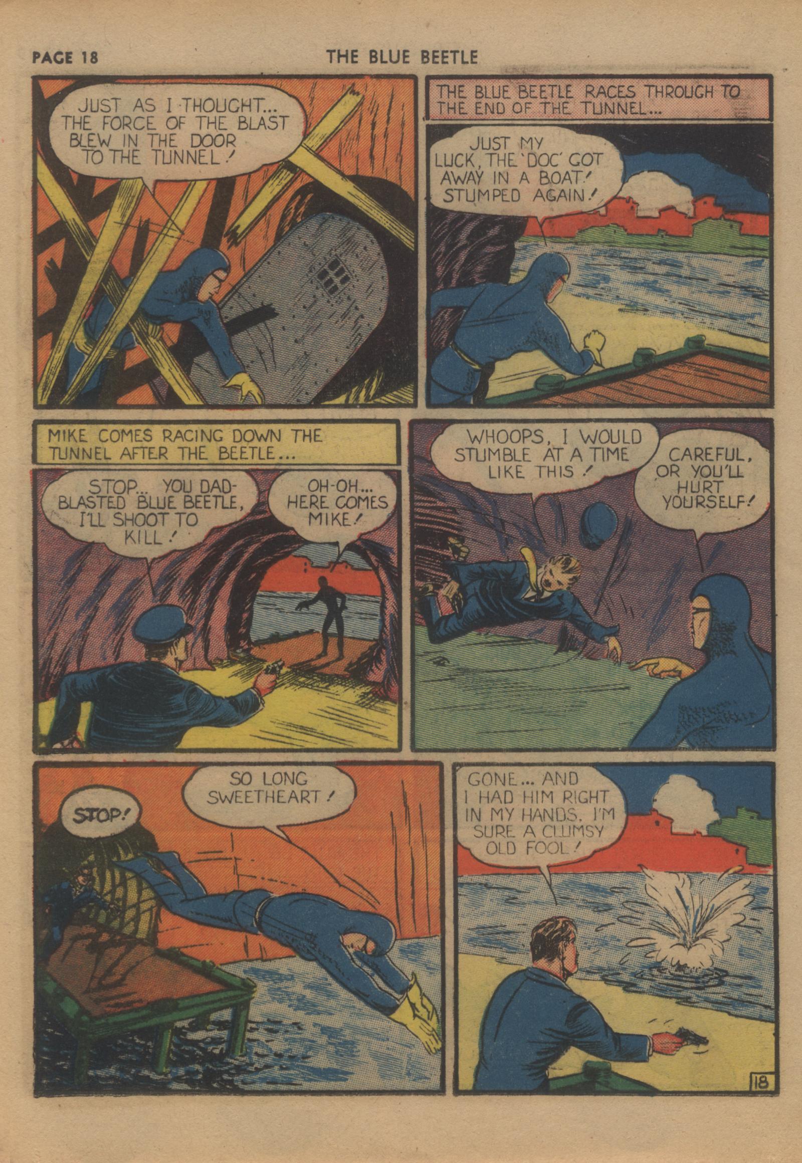 Read online The Blue Beetle comic -  Issue #3 - 20