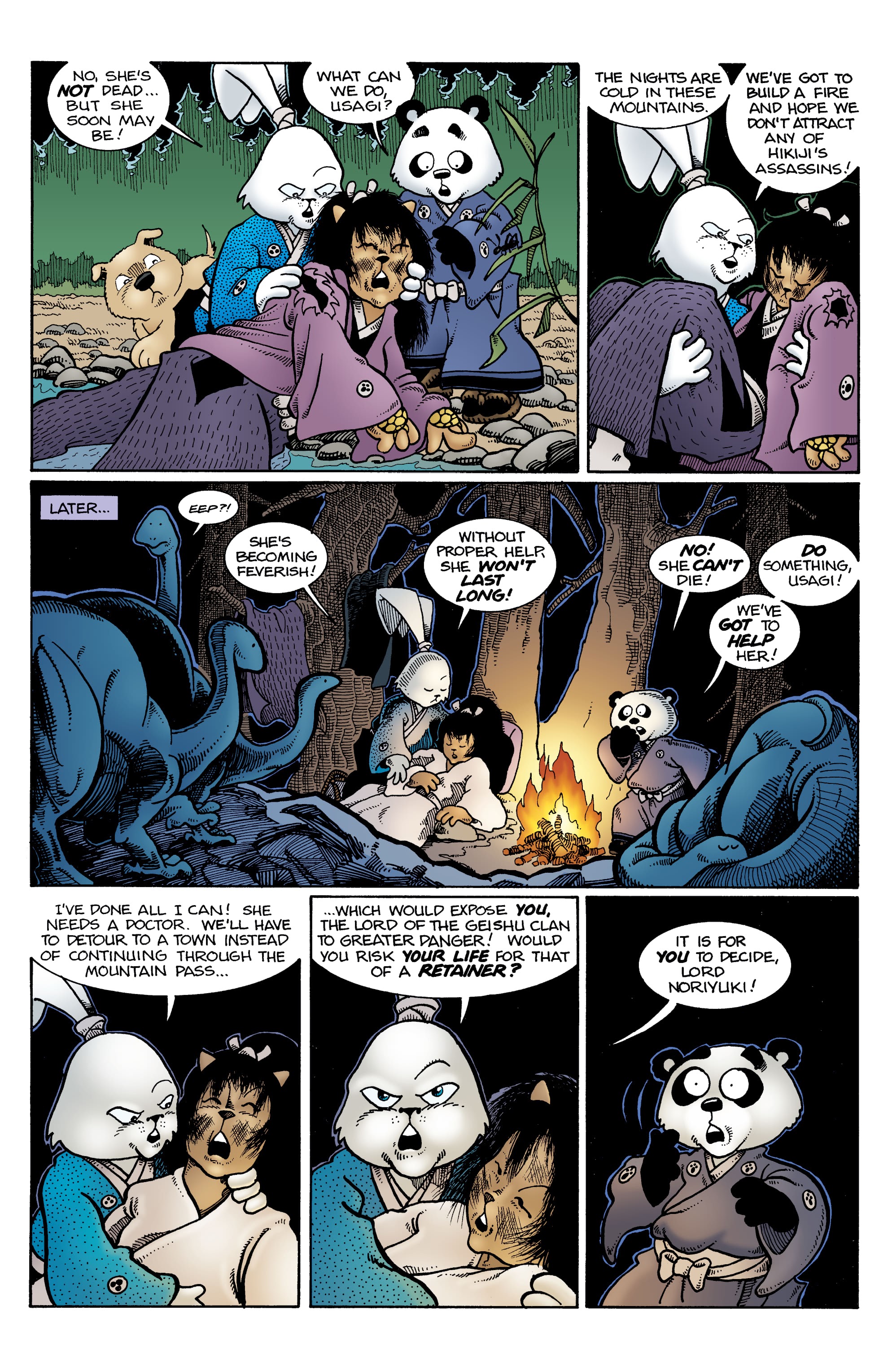 Read online Usagi Yojimbo Color Classics comic -  Issue #7 - 13