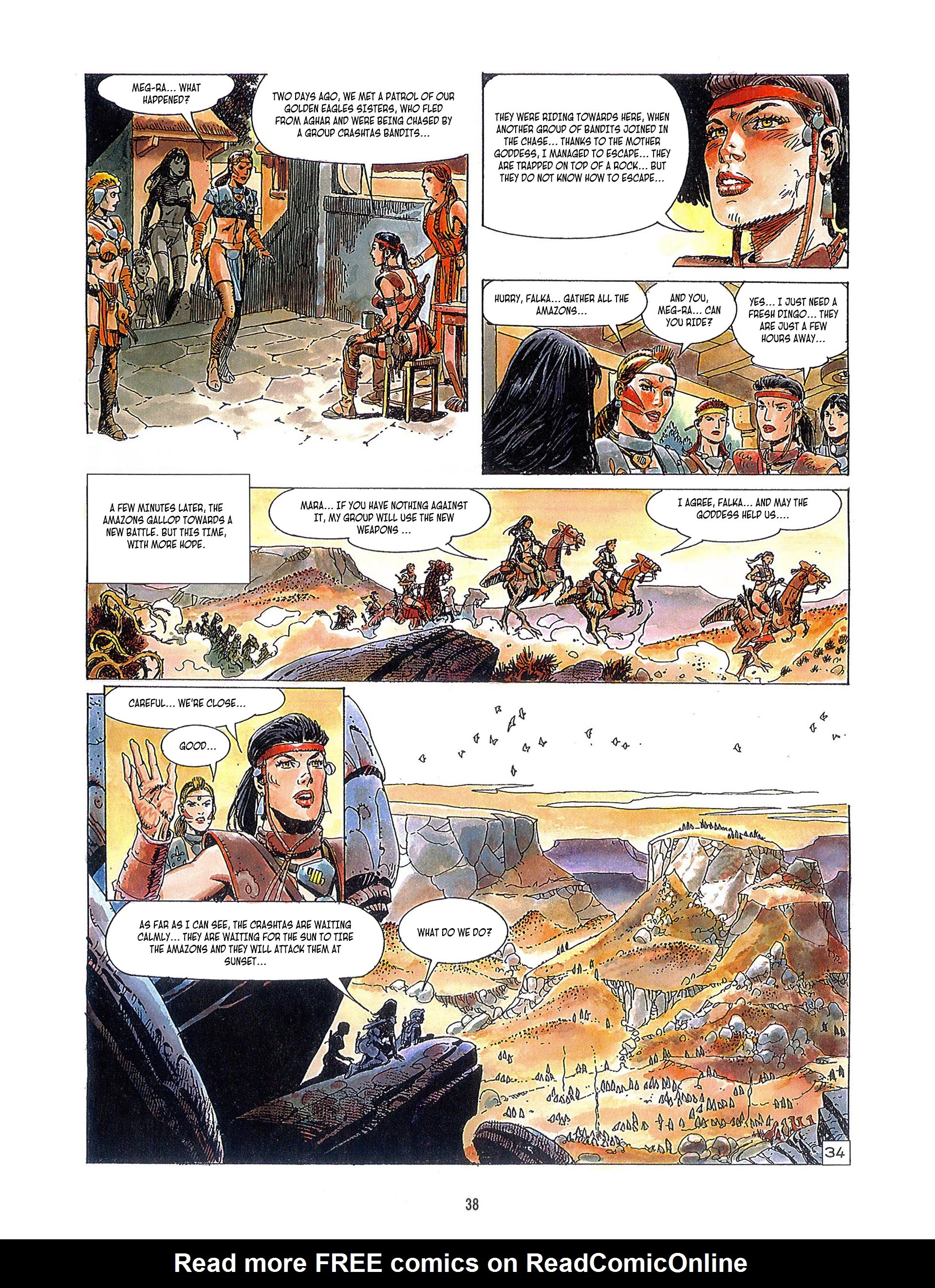 Read online Falka comic -  Issue #5 - 36