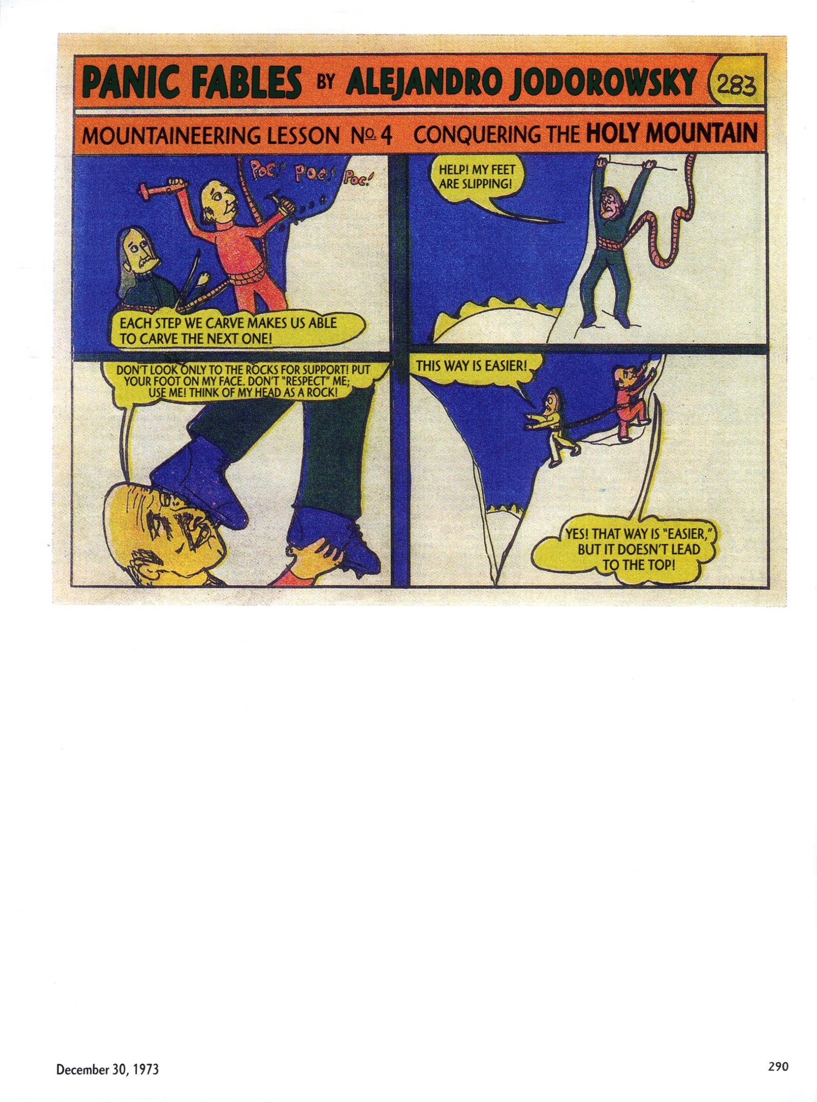 Read online The Panic Fables: Mystic Teachings and Initiatory Tales comic -  Issue # TPB (Part 3) - 106