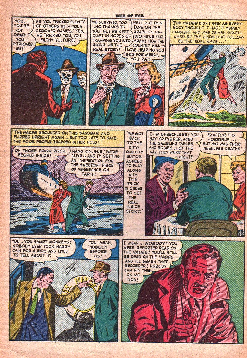 Read online Web of Evil comic -  Issue #7 - 10