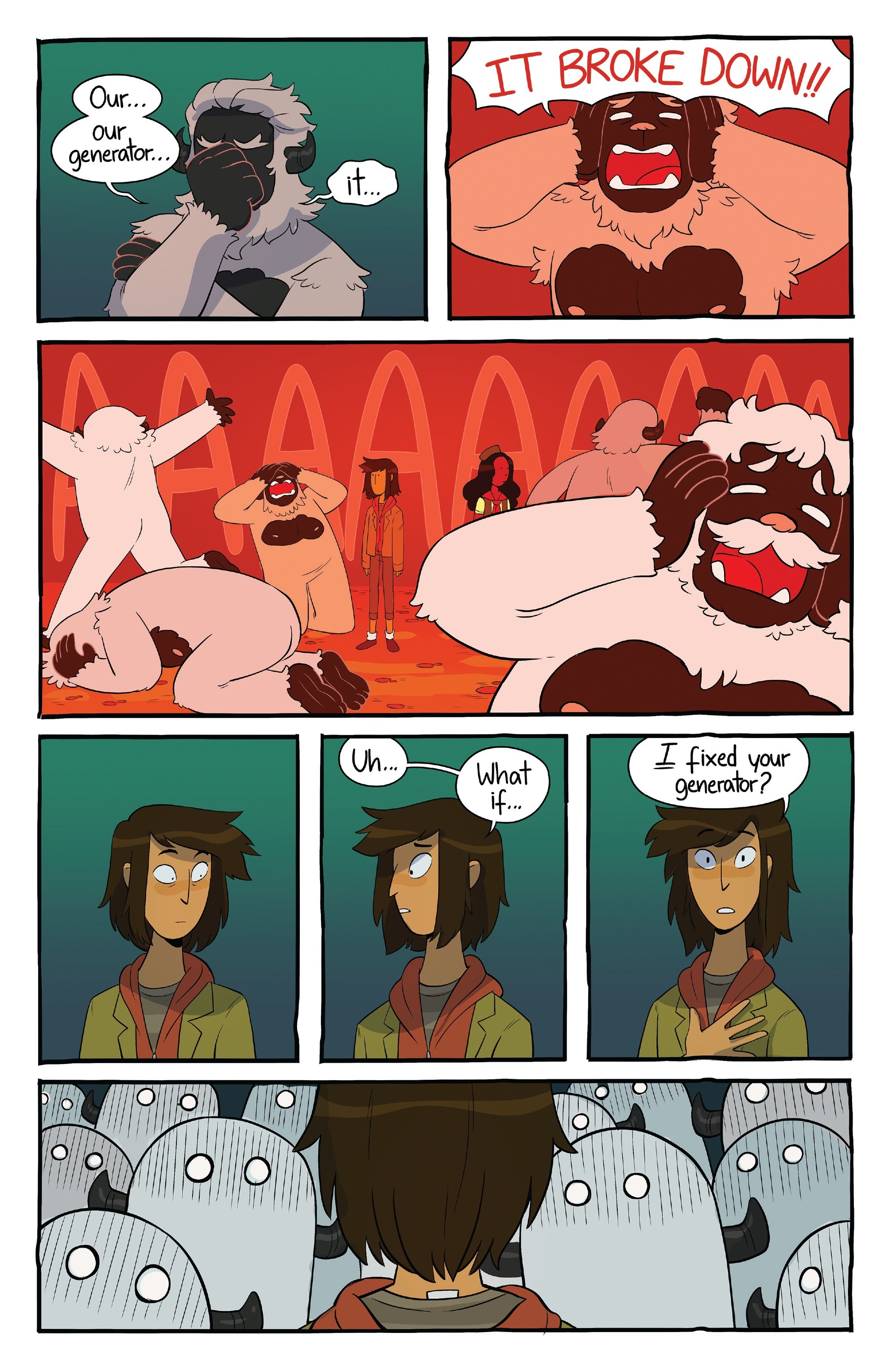 Read online Lumberjanes: Somewhere That's Green comic -  Issue # Full - 36