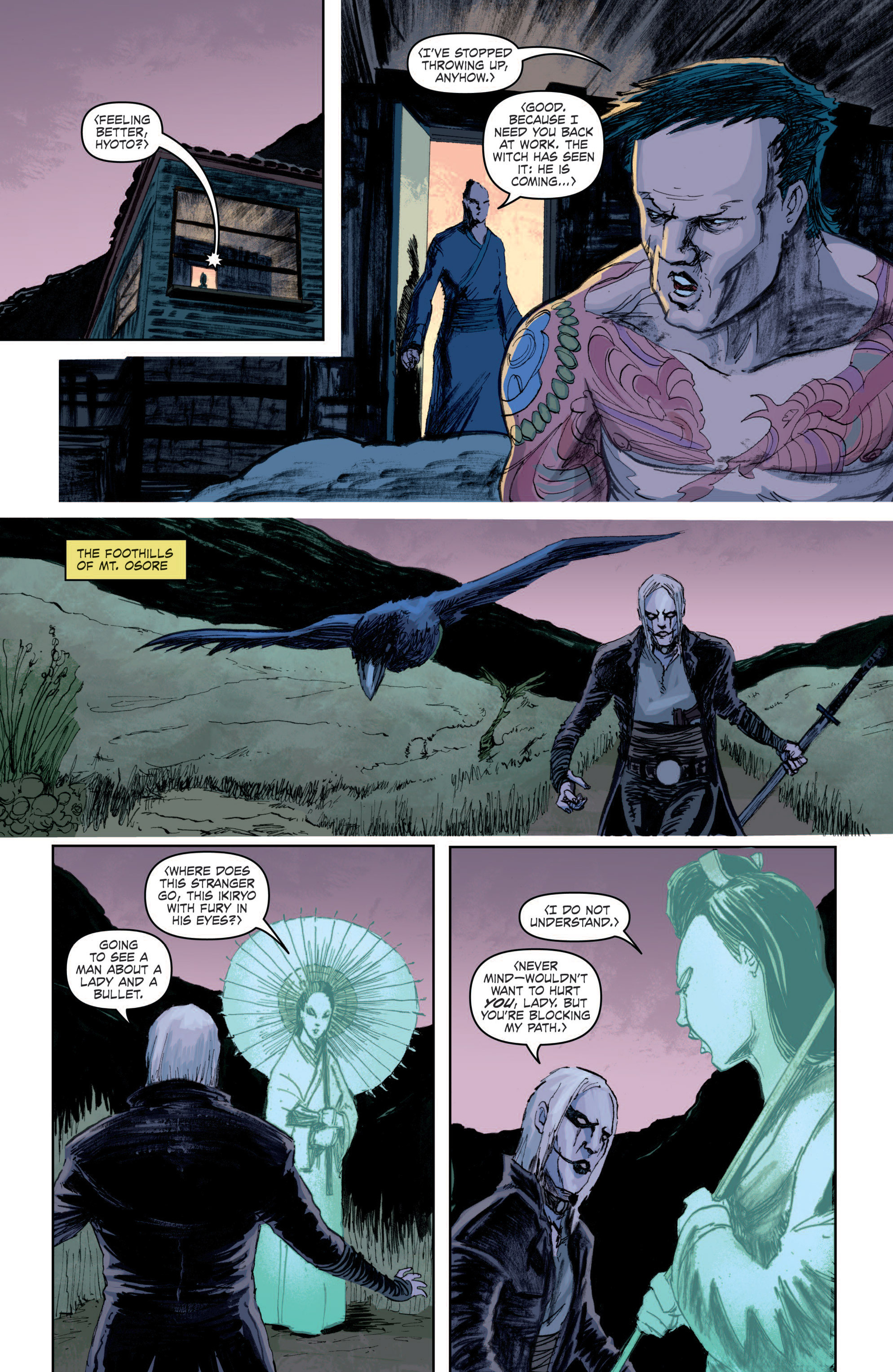 Read online The Crow: Death And Rebirth comic -  Issue #4 - 9