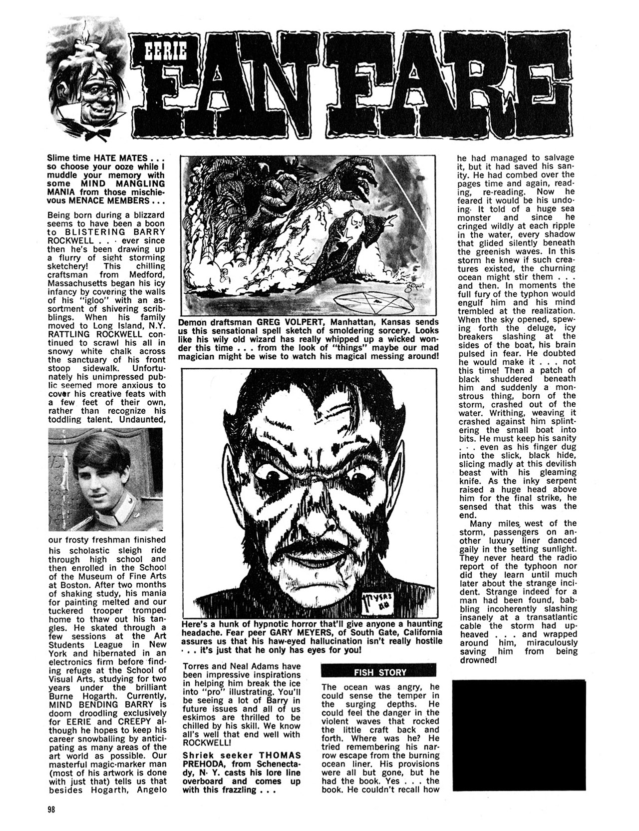 Read online Eerie Archives comic -  Issue # TPB 4 - 99
