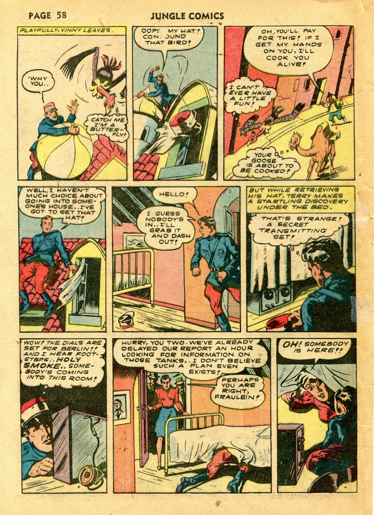 Read online Jungle Comics comic -  Issue #39 - 60