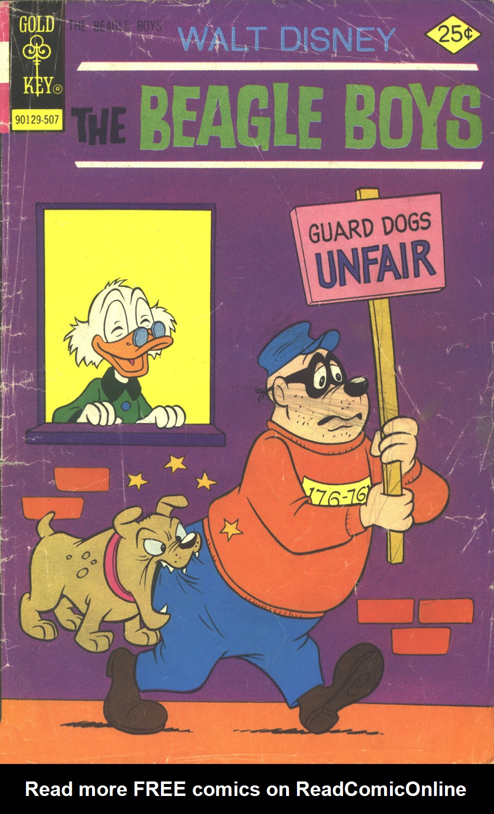 Read online Walt Disney THE BEAGLE BOYS comic -  Issue #25 - 1