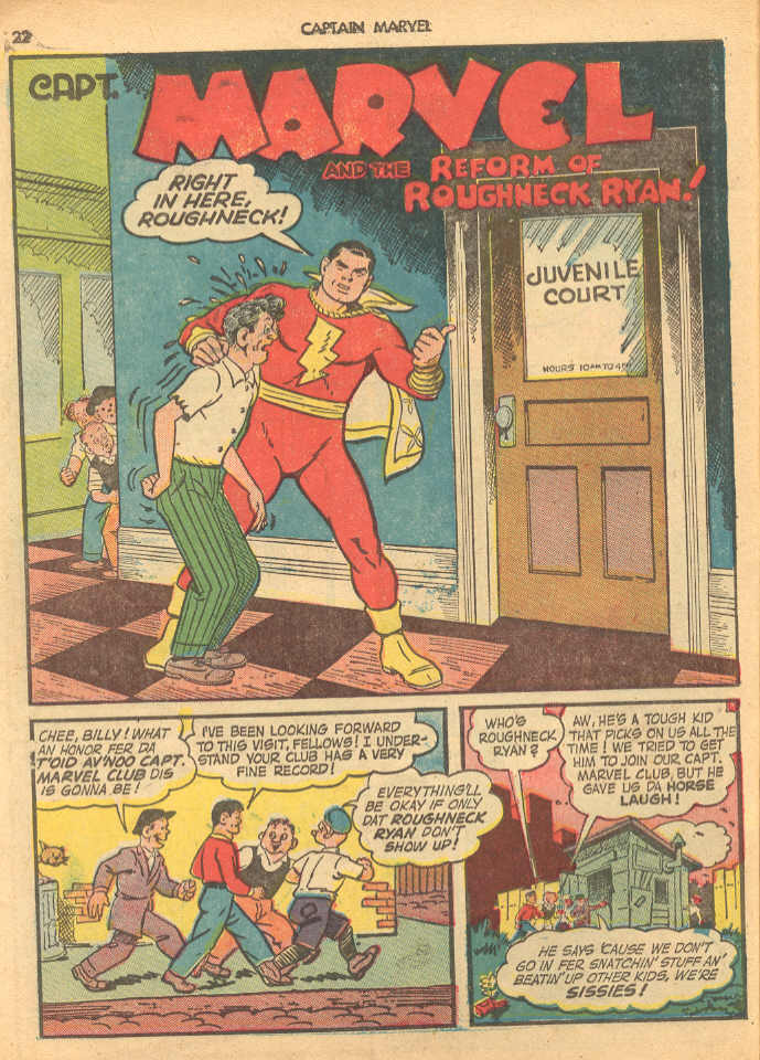 Read online Captain Marvel Adventures comic -  Issue #29 - 22
