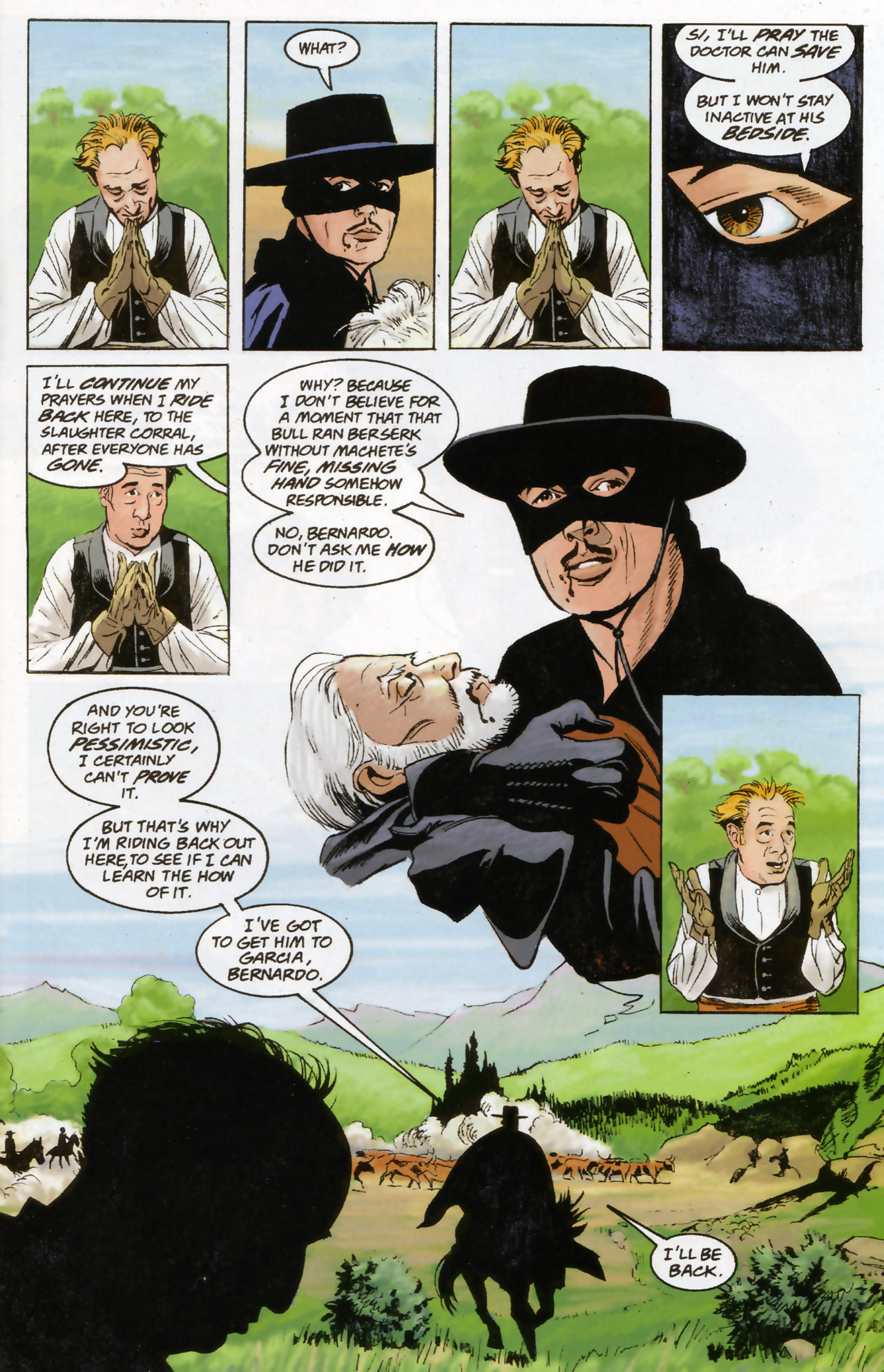 Read online Zorro: Matanzas comic -  Issue #4 - 18