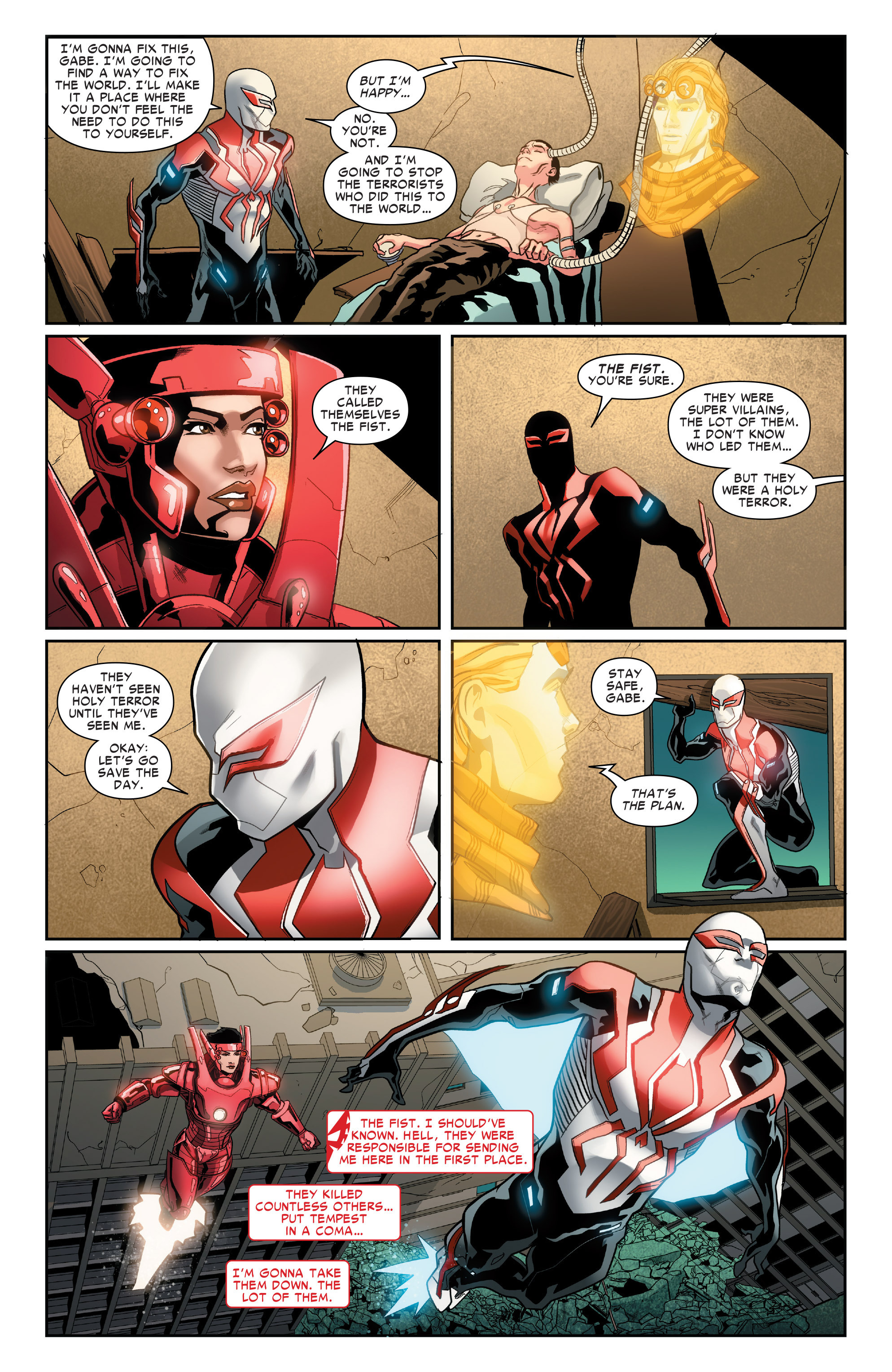 Read online Spider-Man 2099 (2015) comic -  Issue #12 - 5
