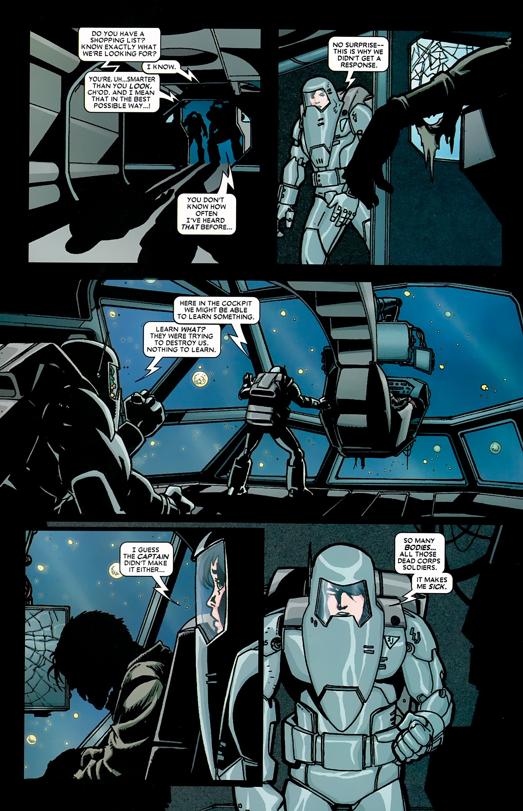 Read online Starjammers (2004) comic -  Issue #5 - 7